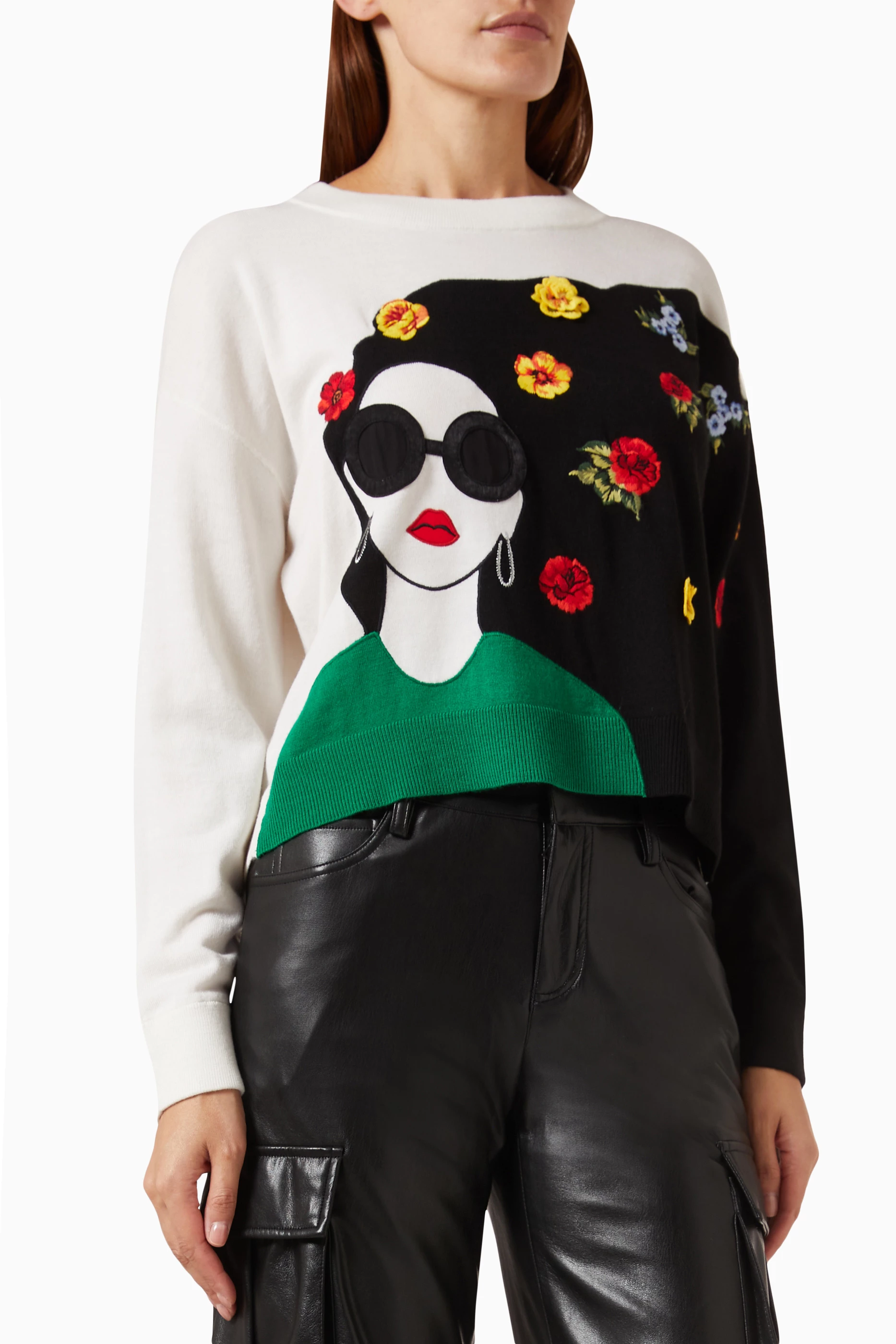 Alice and olivia gleeson sweater store