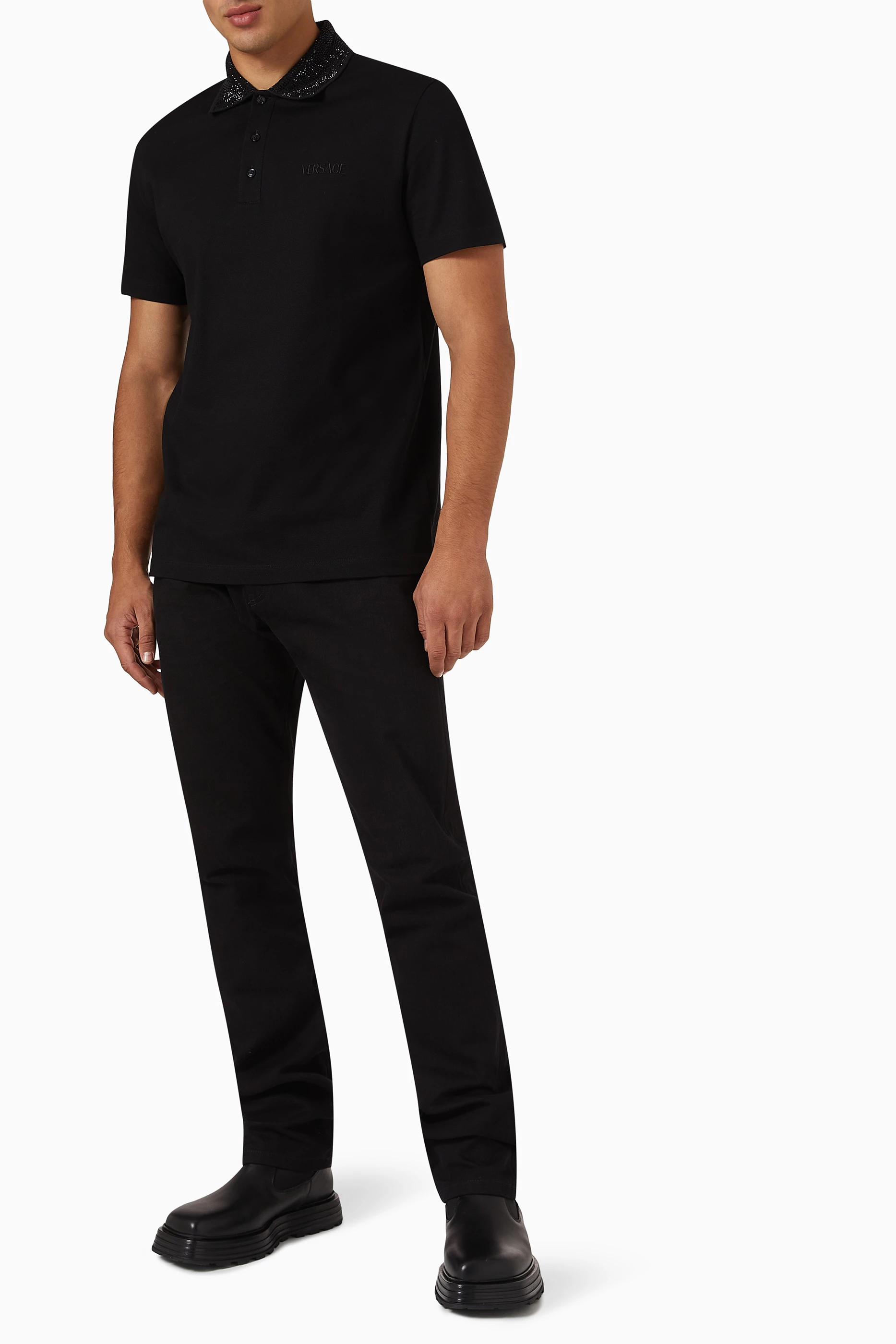 Versace polo outlet shirt mens