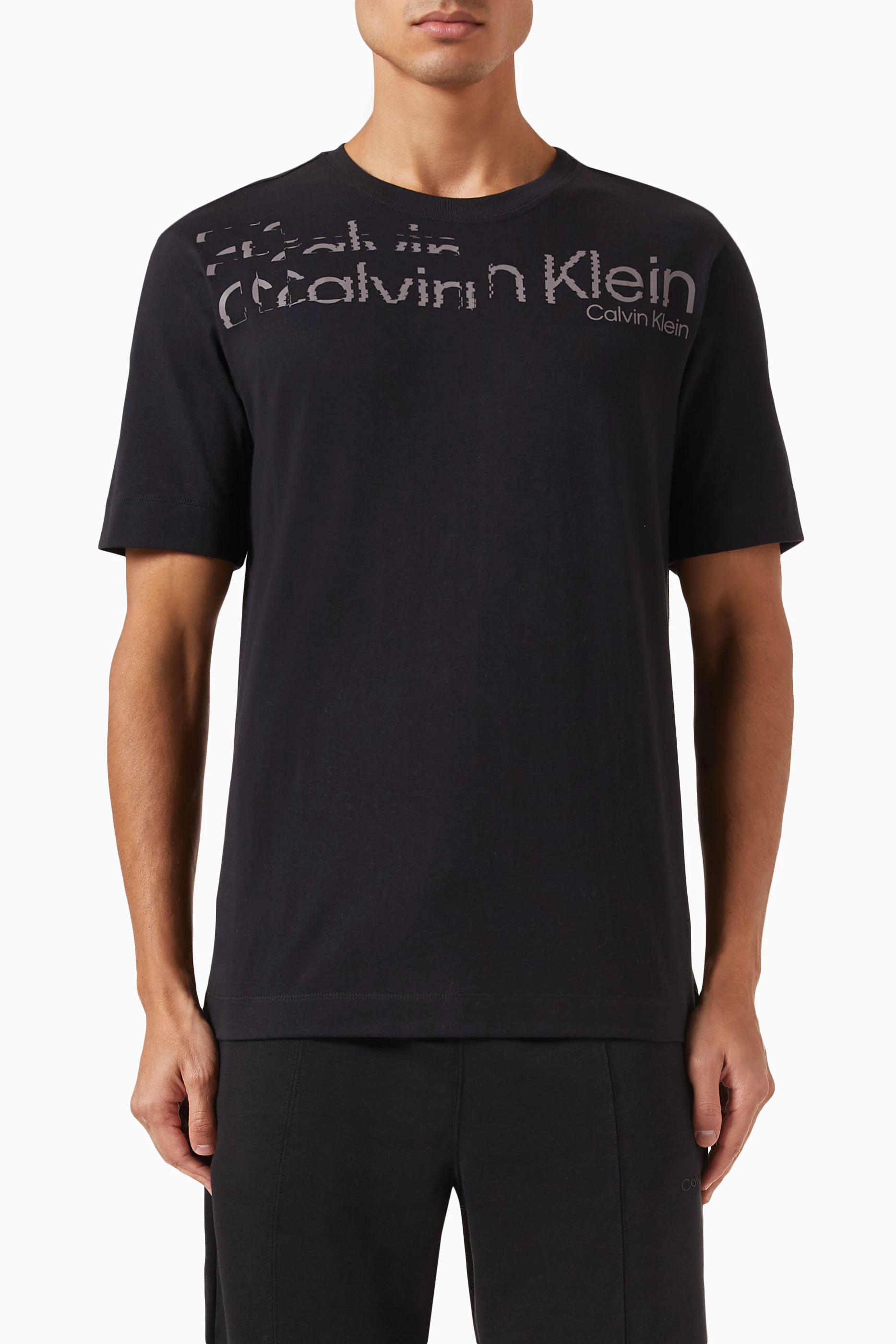 Calvin klein black top new arrivals