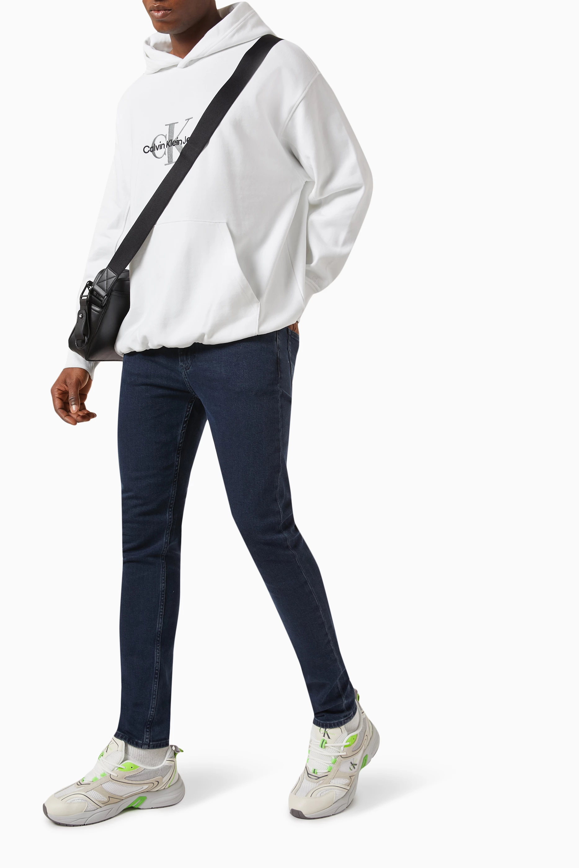 Buy Calvin Klein Jeans Blue Slim Tapered Jeans in Denim for Men in