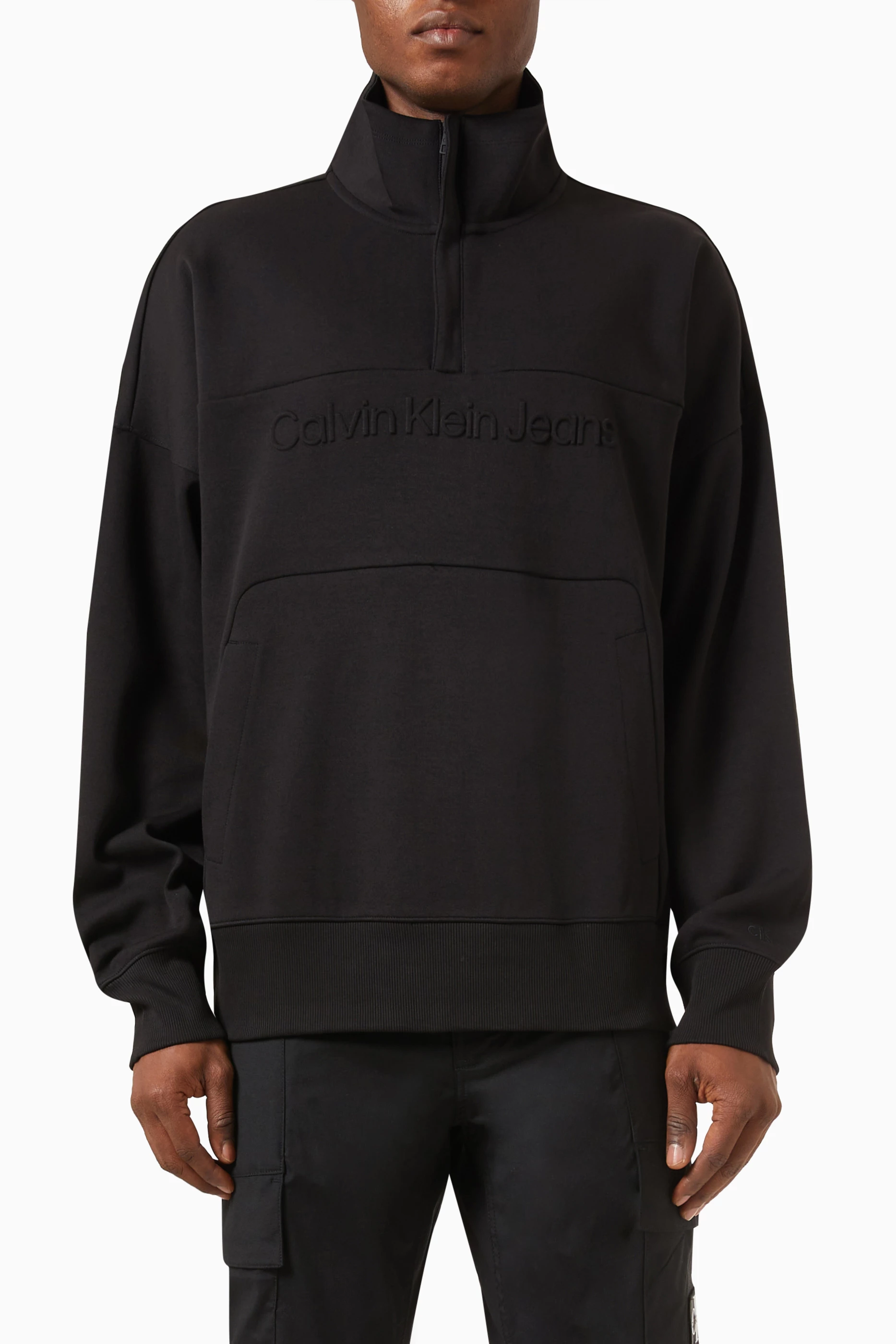Calvin klein oversized sweatshirt sales