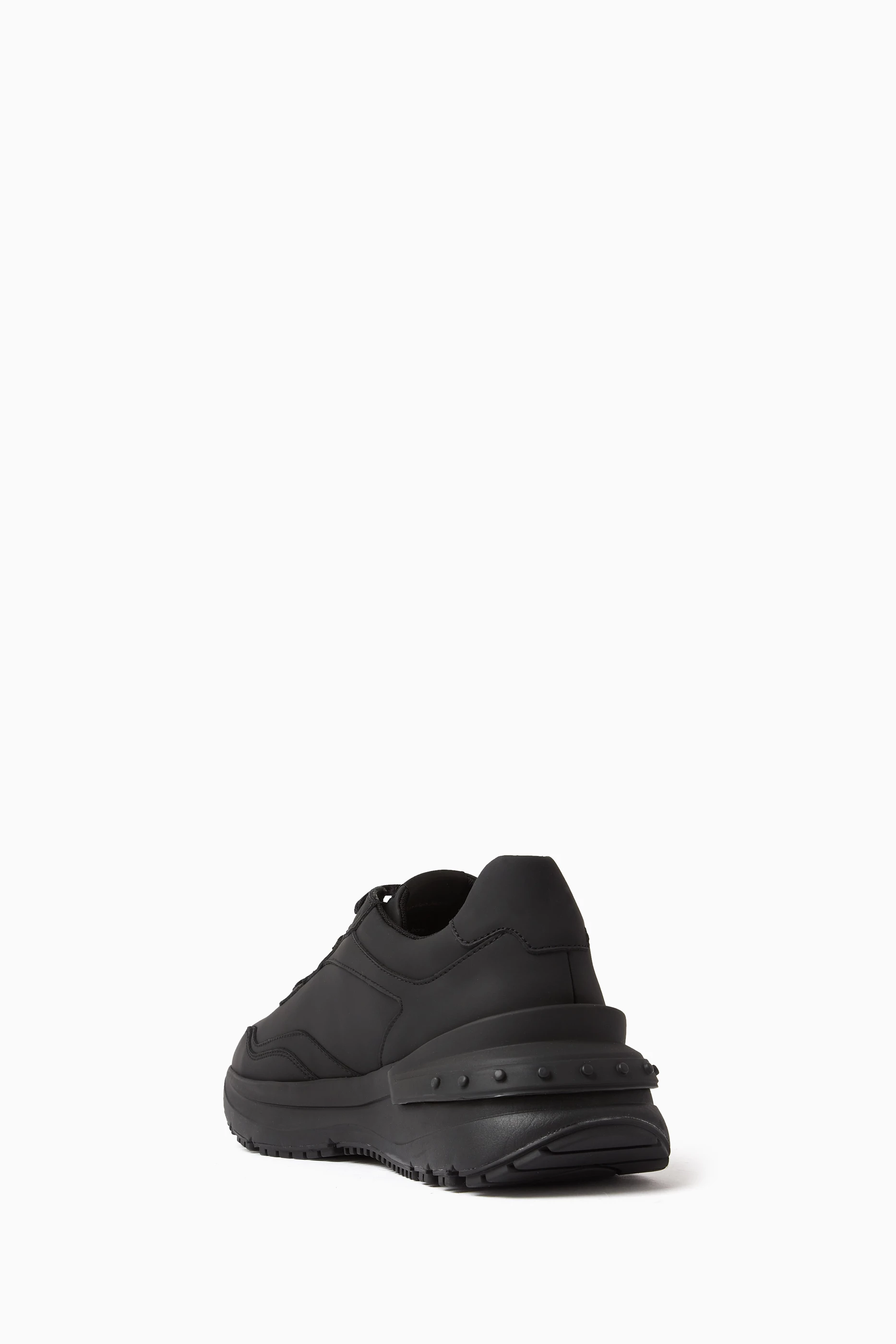 Buy Calvin Klein Jeans Black Chunky Runner Low top Sneakers in