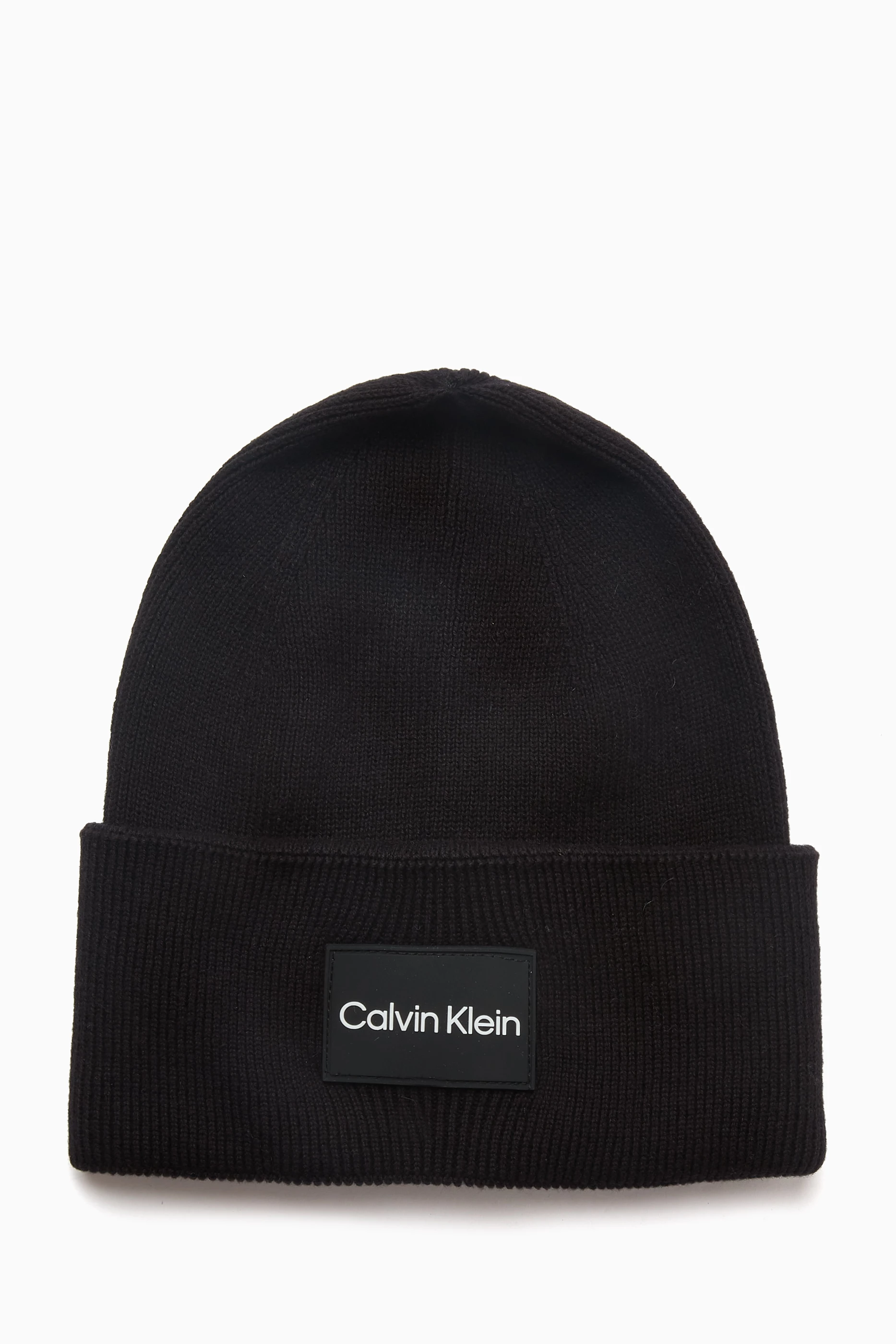 Calvin klein logo beanie new arrivals