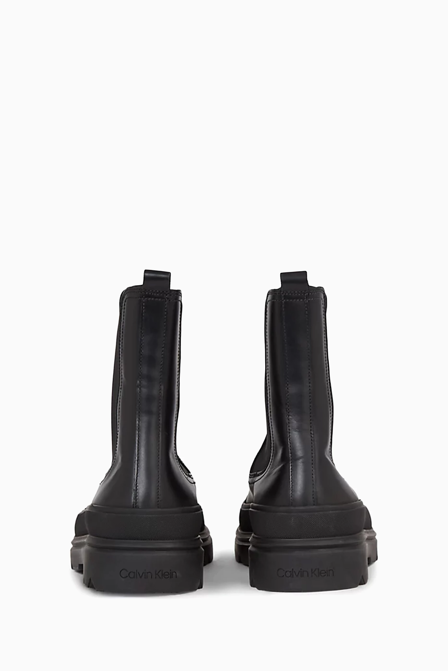 Calvin klein black chelsea hotsell boots