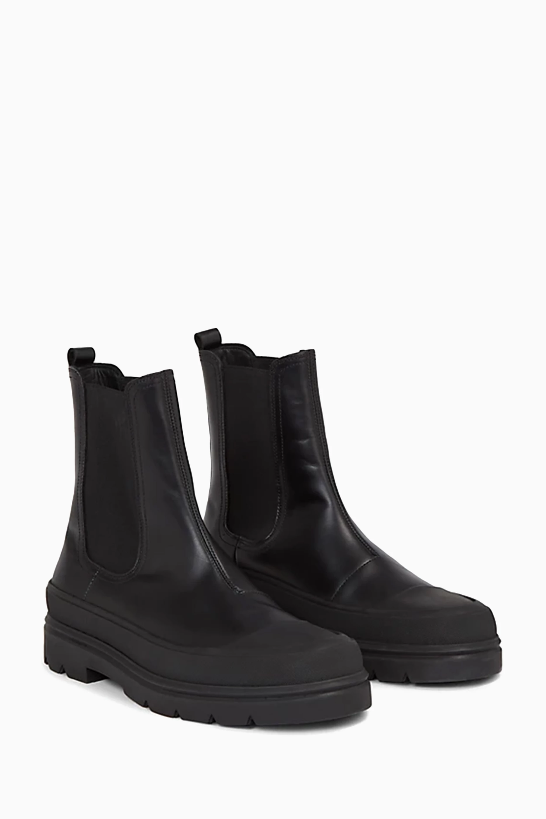 Calvin klein black chelsea boots hotsell