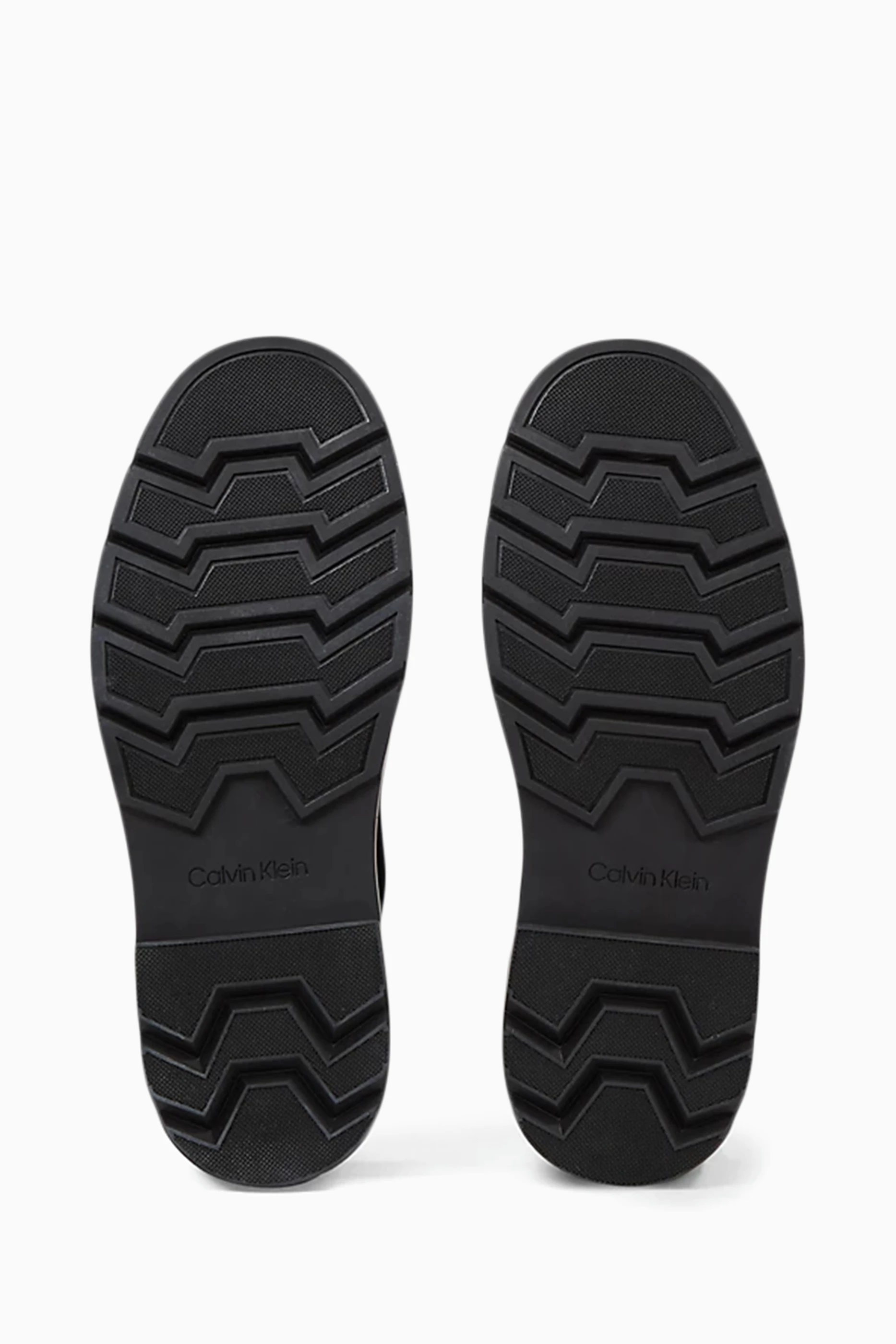 Calvin klein discount rubber sole boots