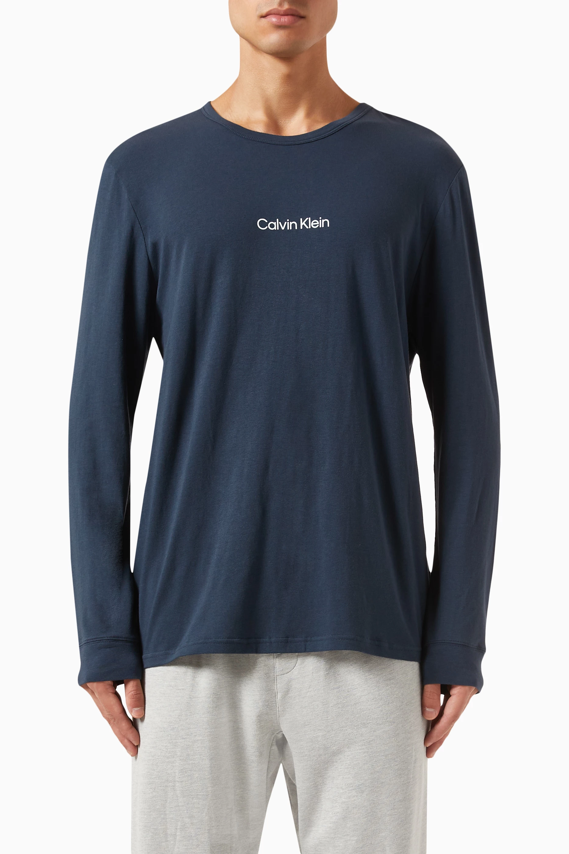 Calvin klein full clearance sleeve t shirt