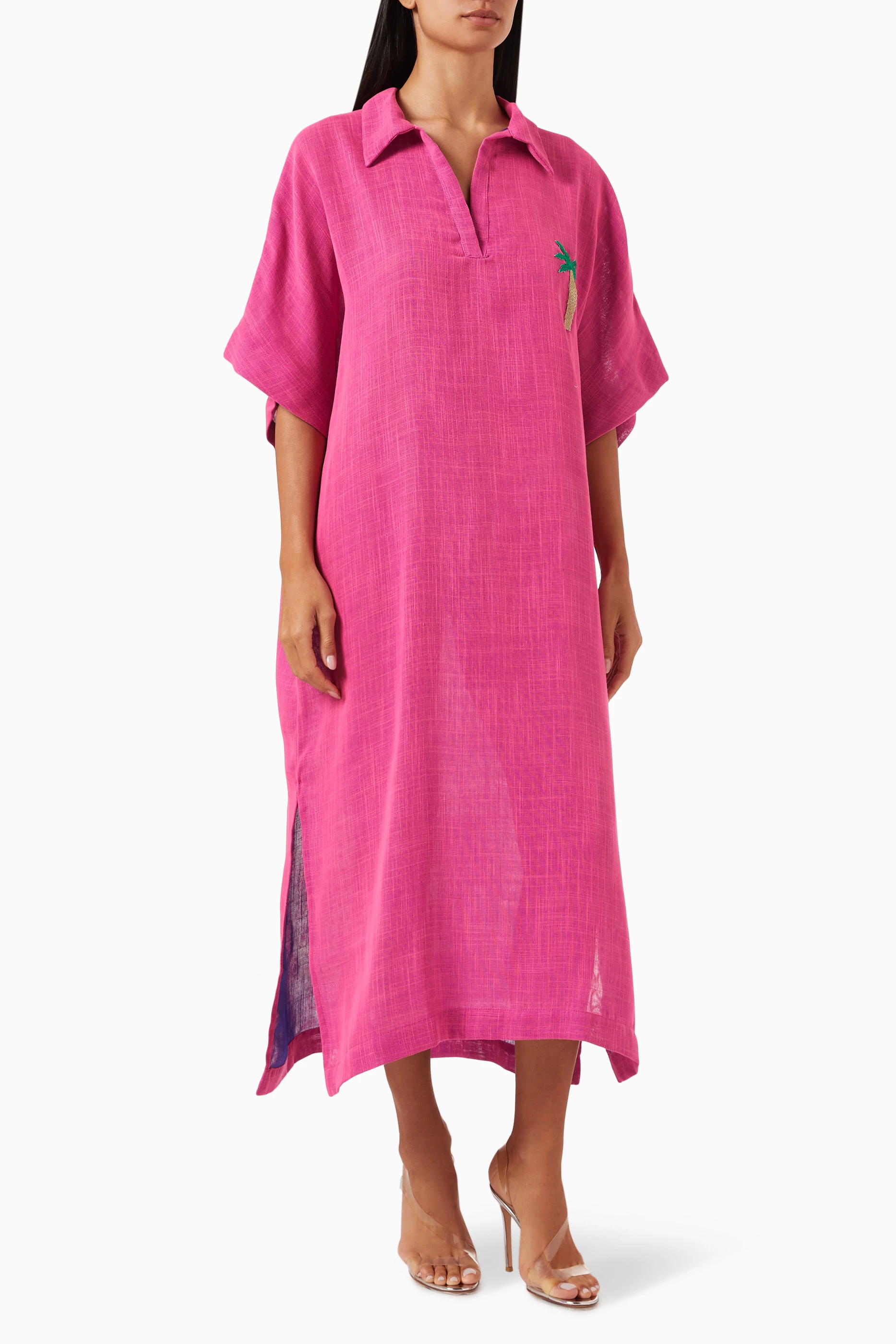Palm midi dress cheap