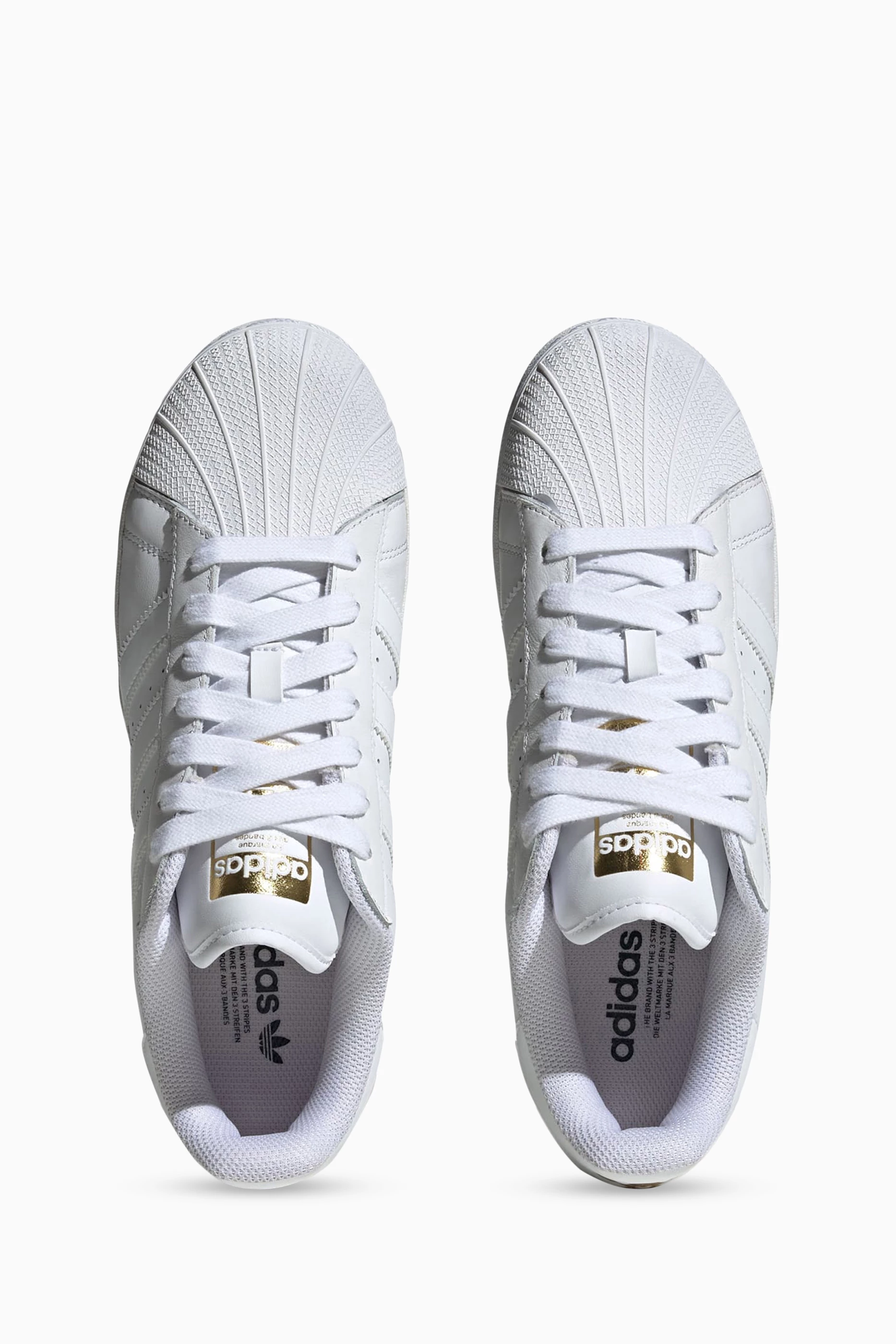 Adidas silver stripe superstars cheap