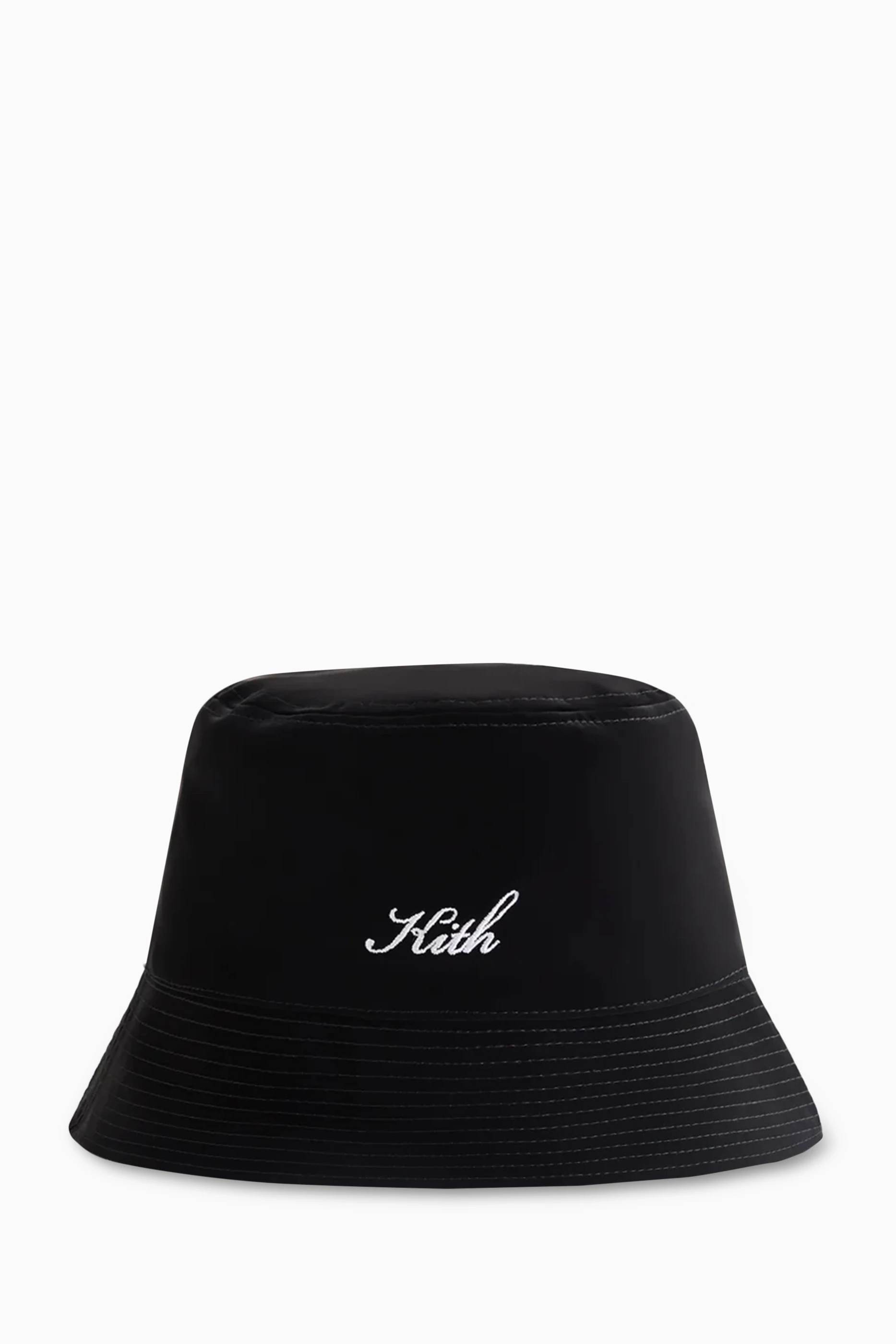 Buy Kith Black Arwen Reversible Reflective Bucket Hat in Stretch