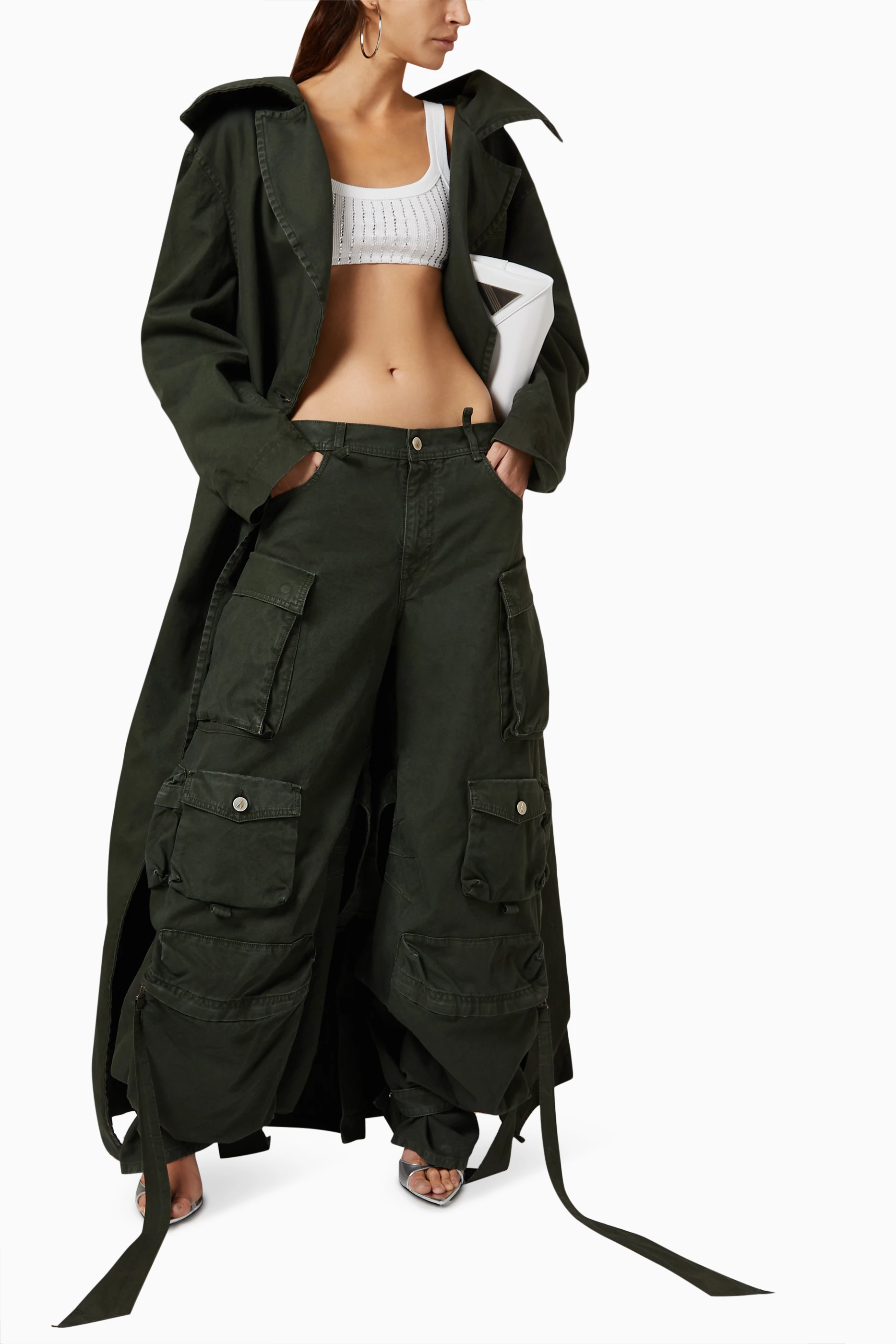 Women's skinny cargo pants cheap with pockets