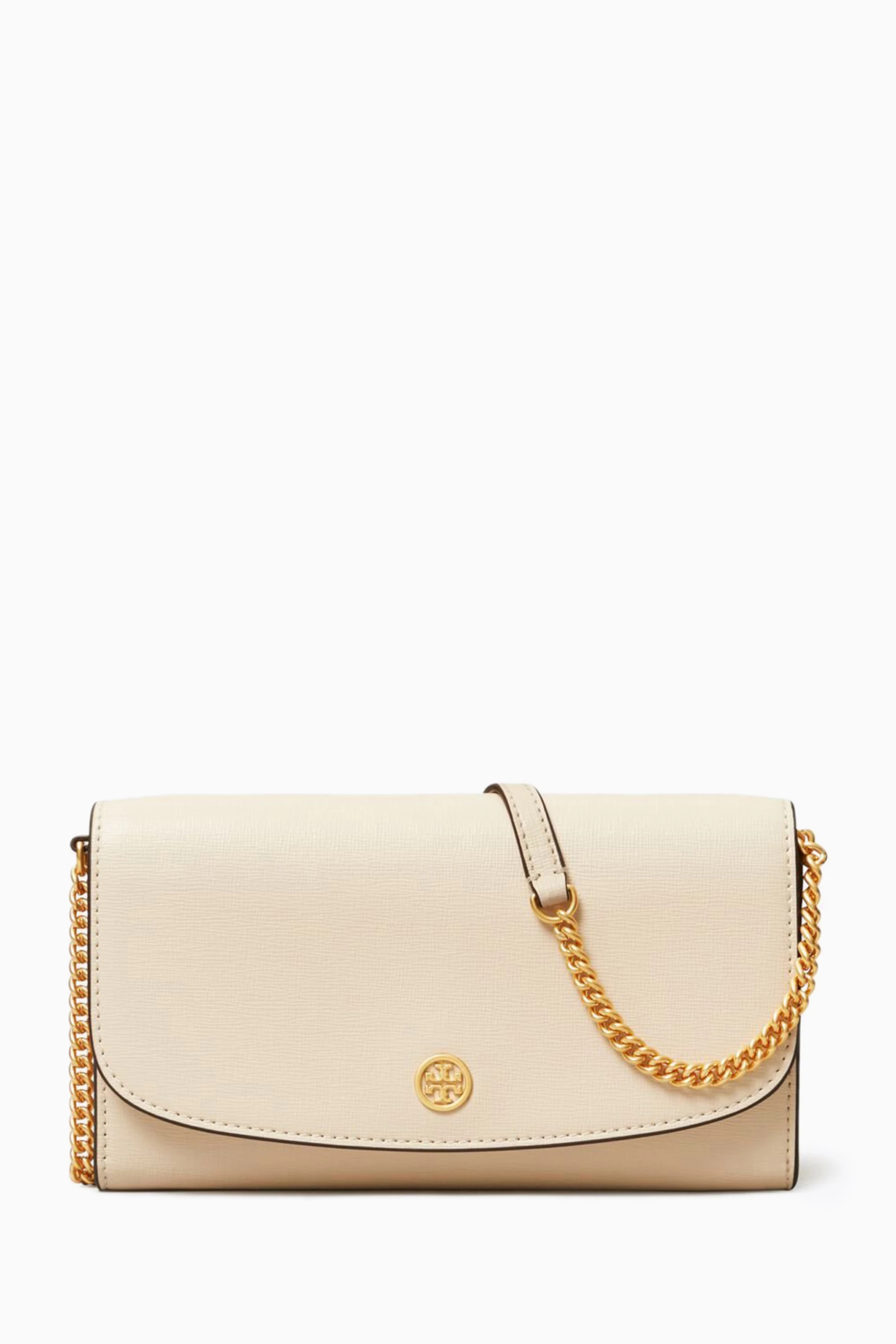 Robinson leather wallet on a sales chain