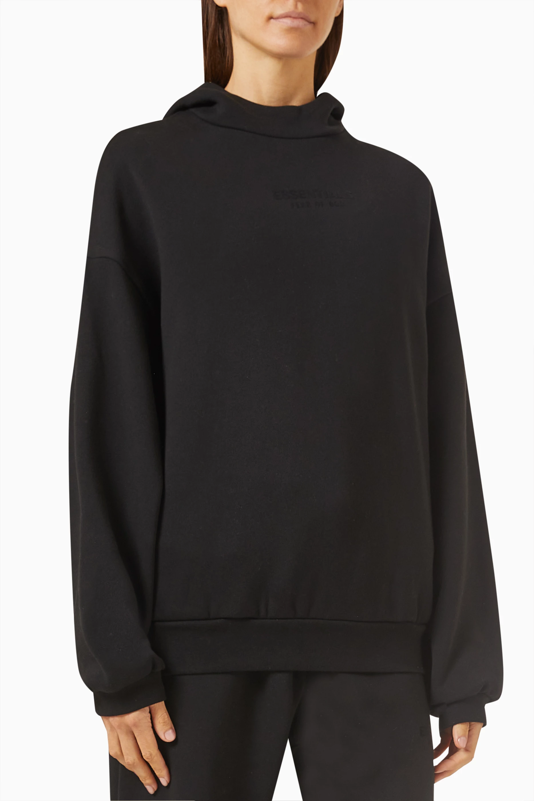 Fear of god outlet black sweatshirt