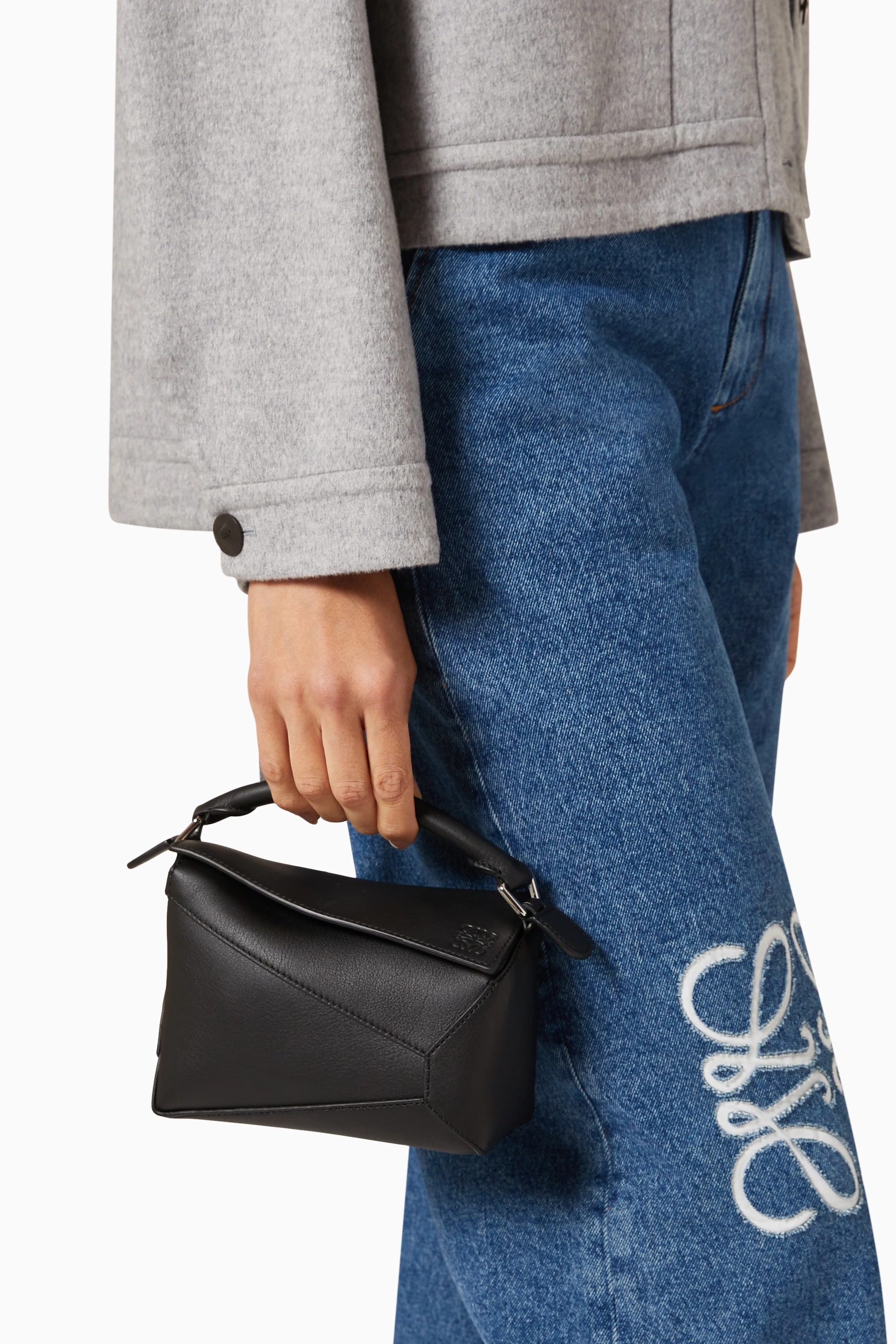 Loewe puzzle bag black small shop