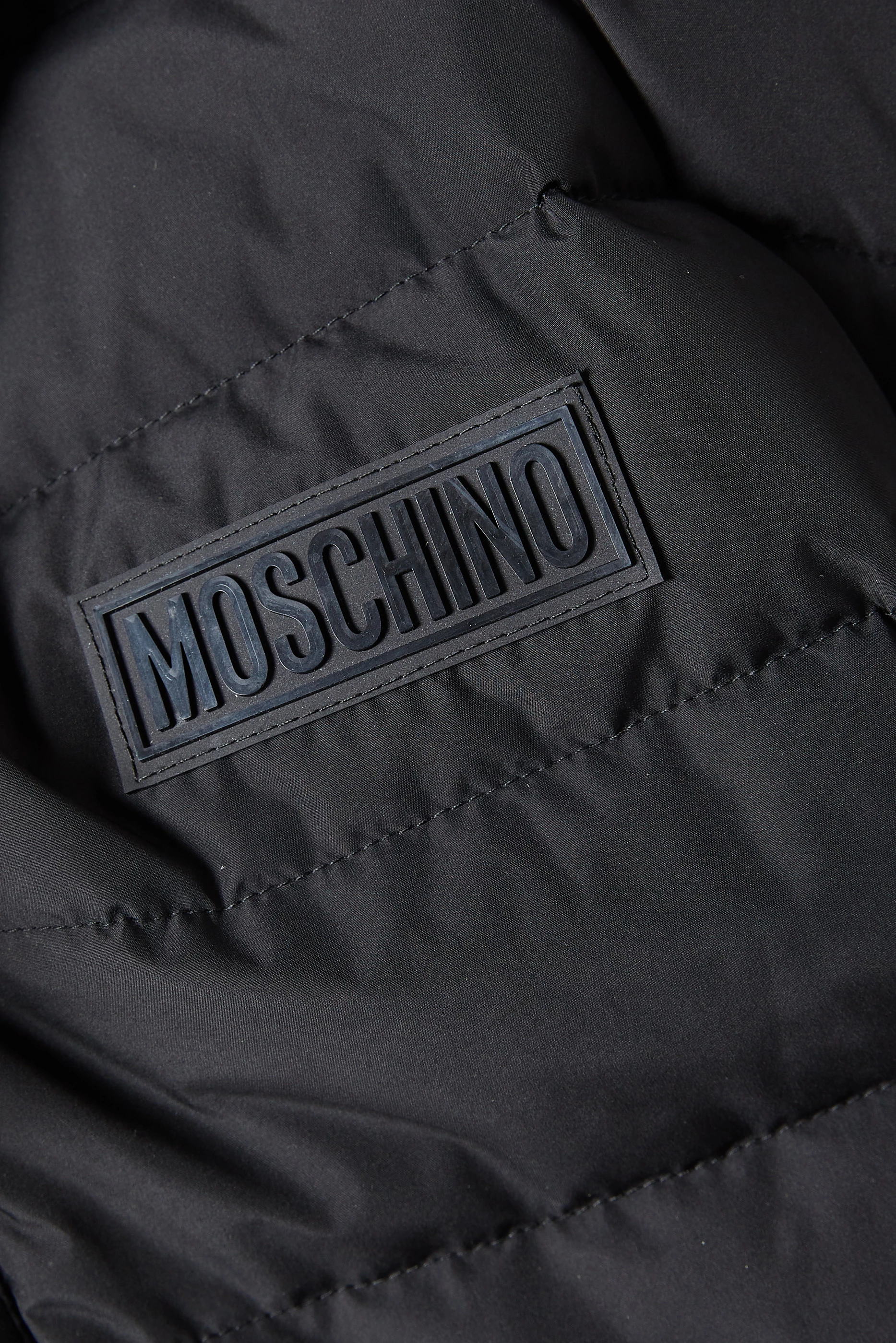Vintage moschino puffer jacket discount