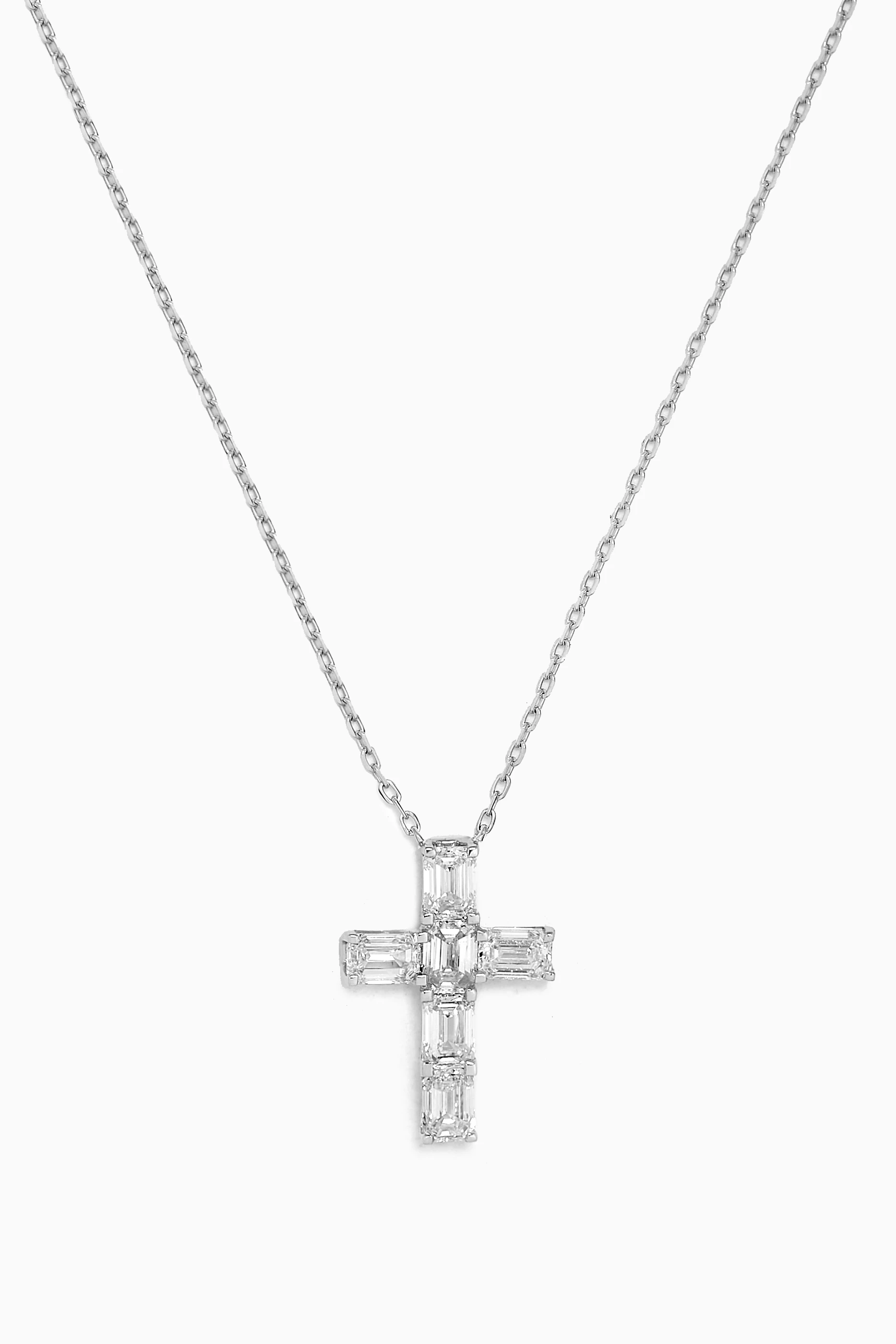 Diamond cross pendant online