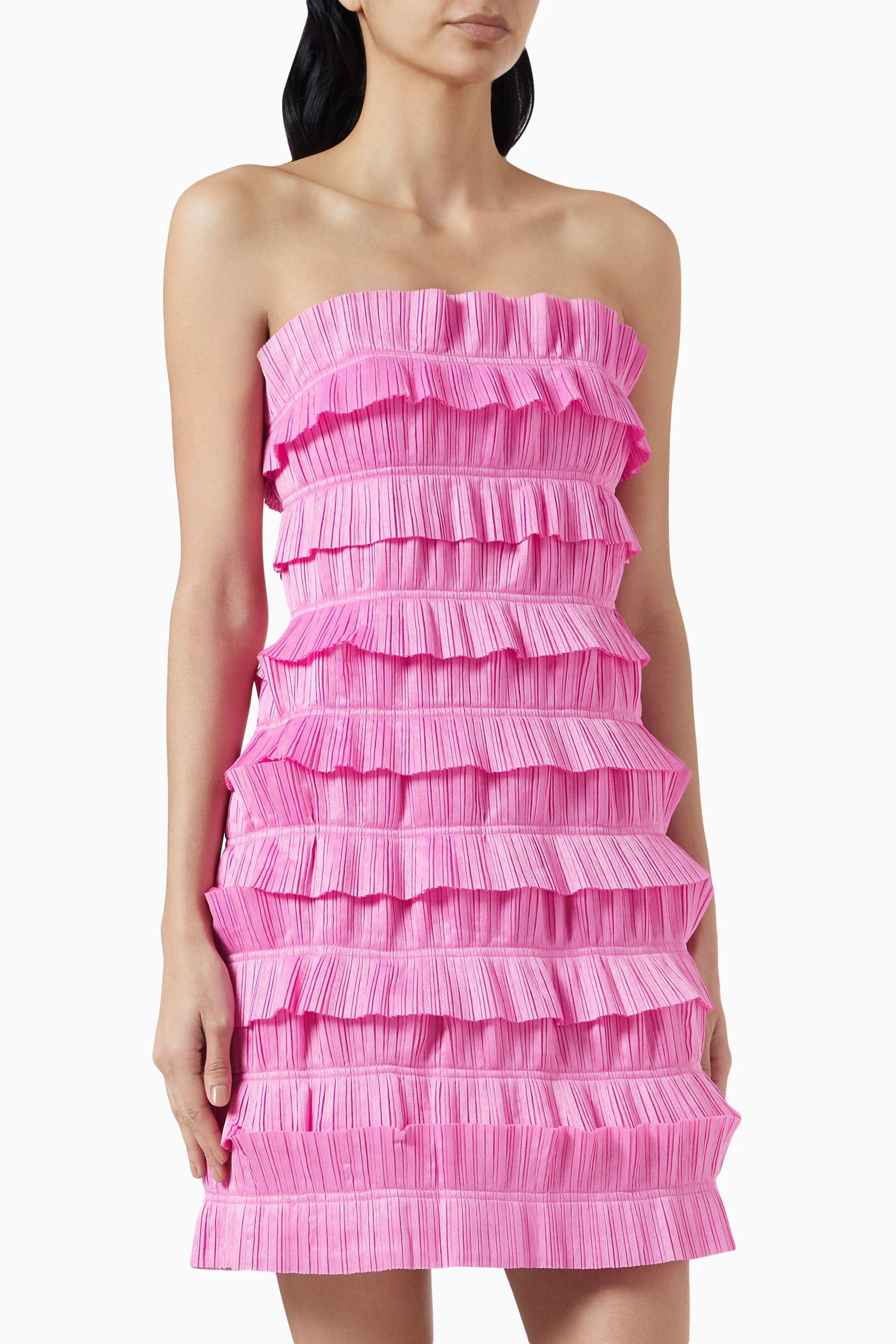 Bcbgmaxazria pink dress top