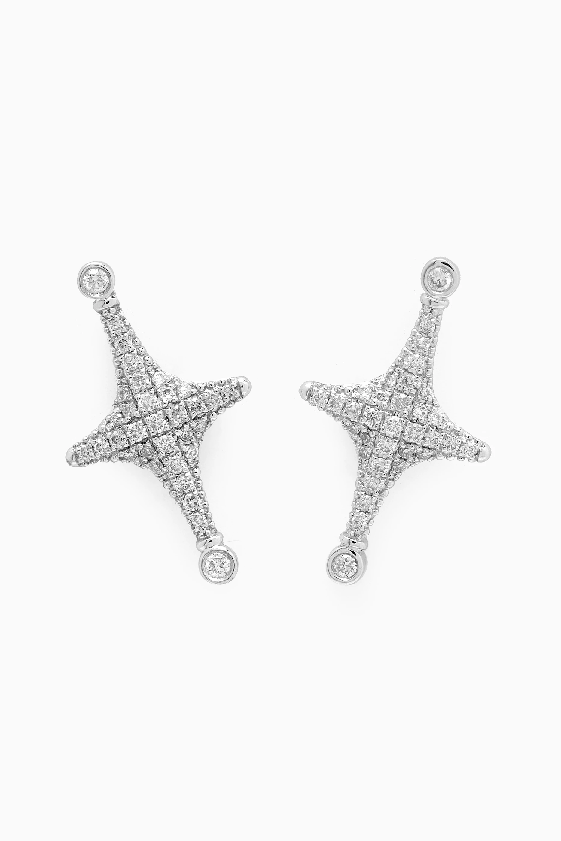 Diamante hotsell star earrings