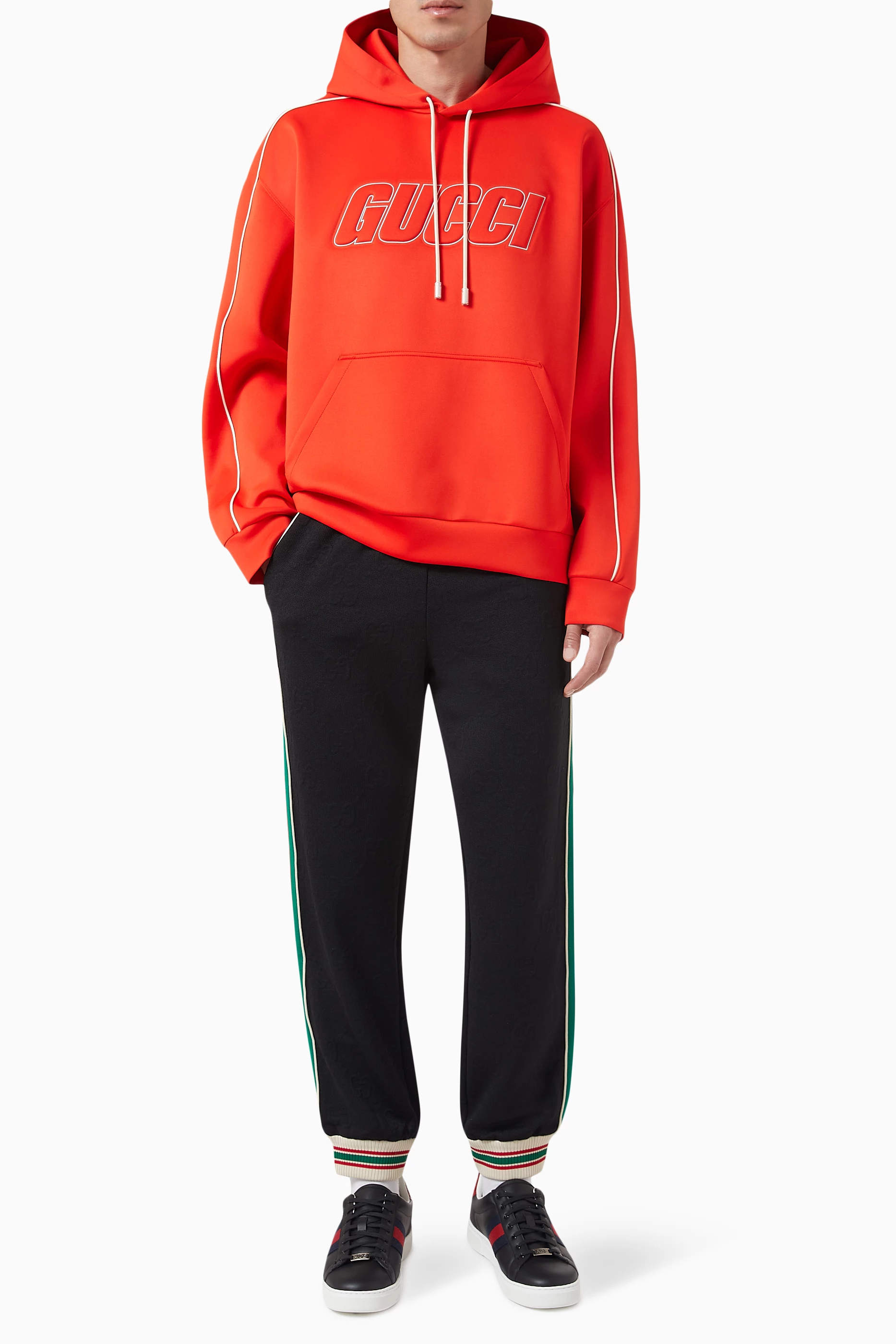 Orange outlet gucci sweatshirt