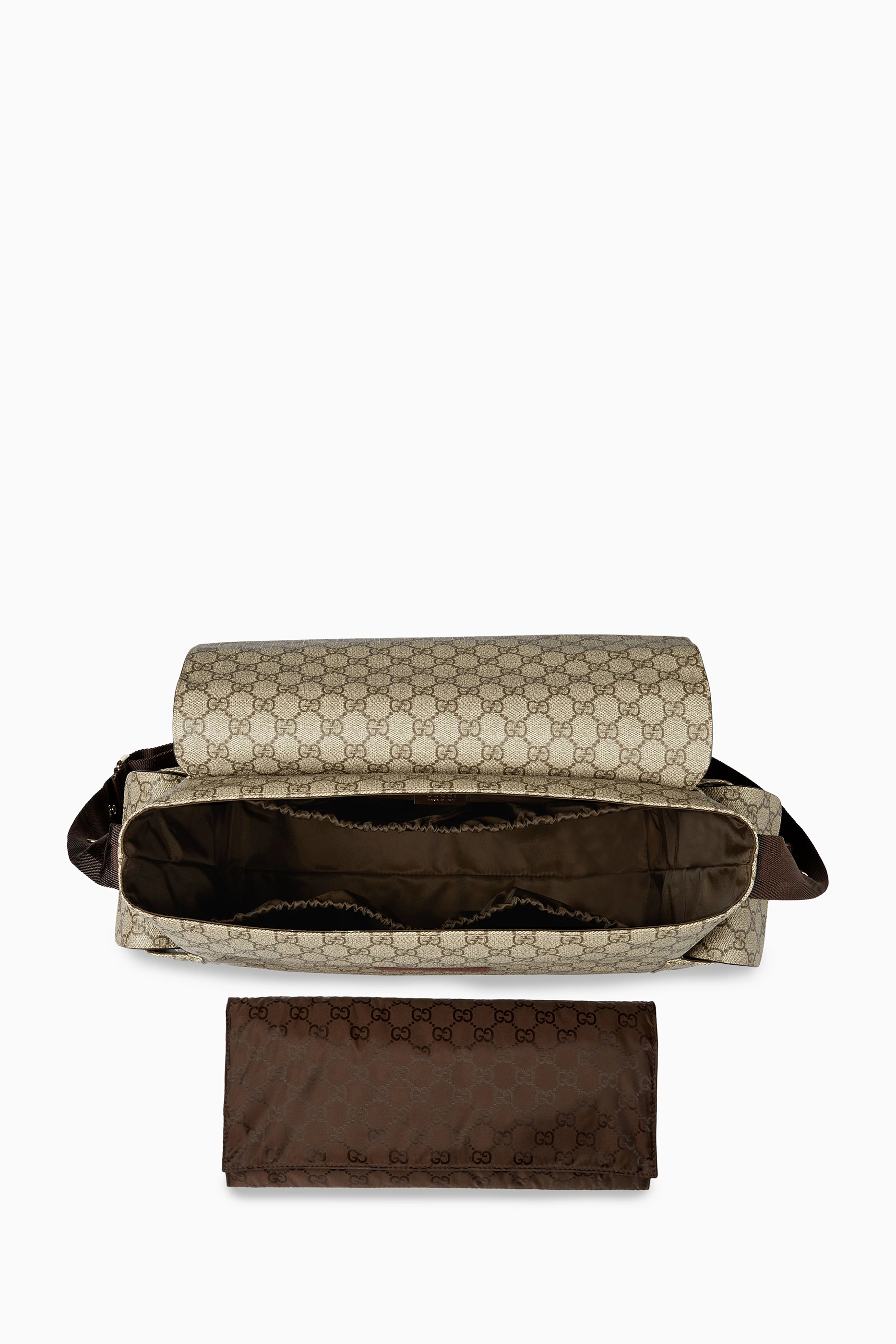 Gucci canvas diaper hotsell bag