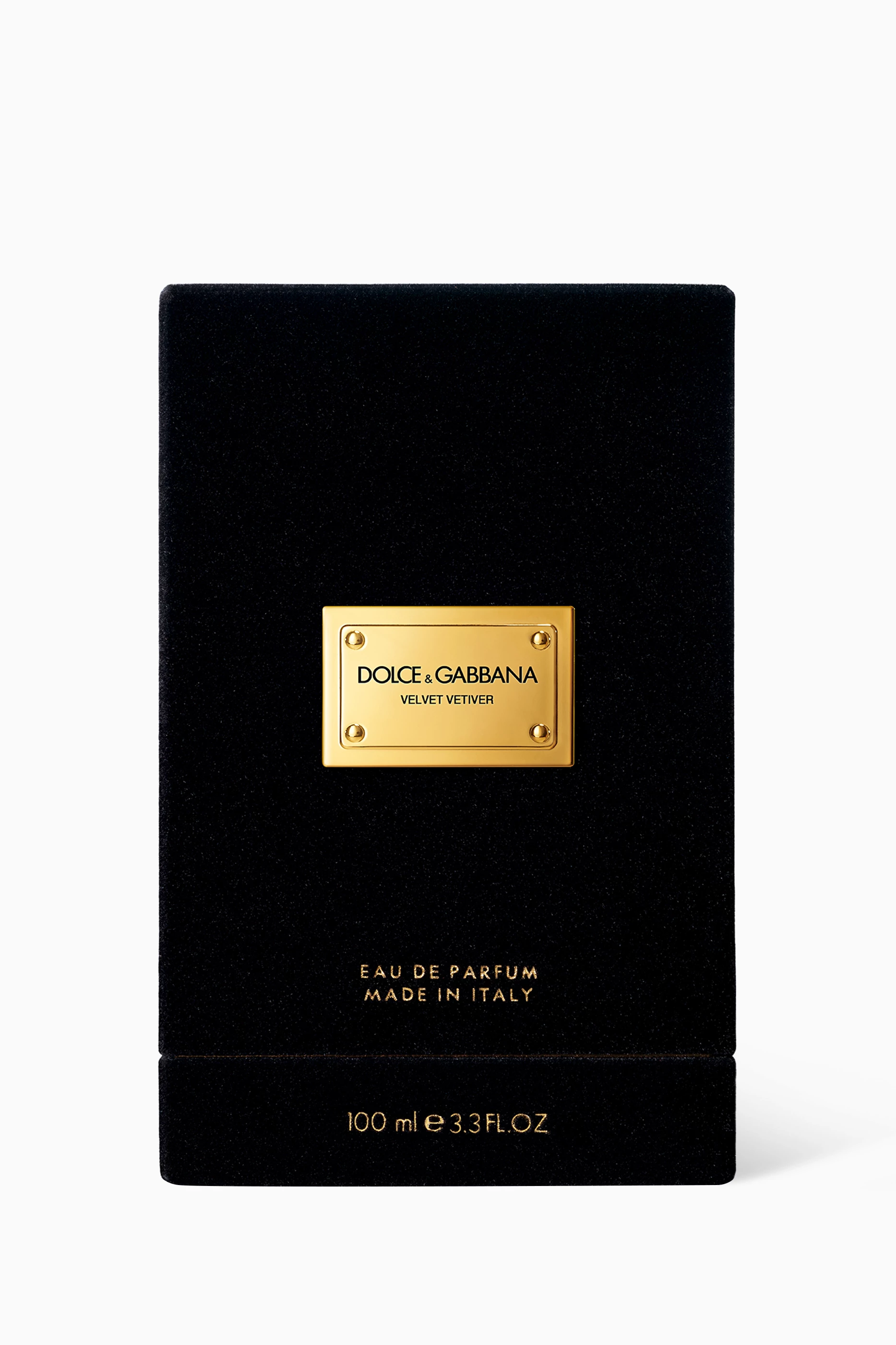 Dolce and top gabbana velvet vetiver