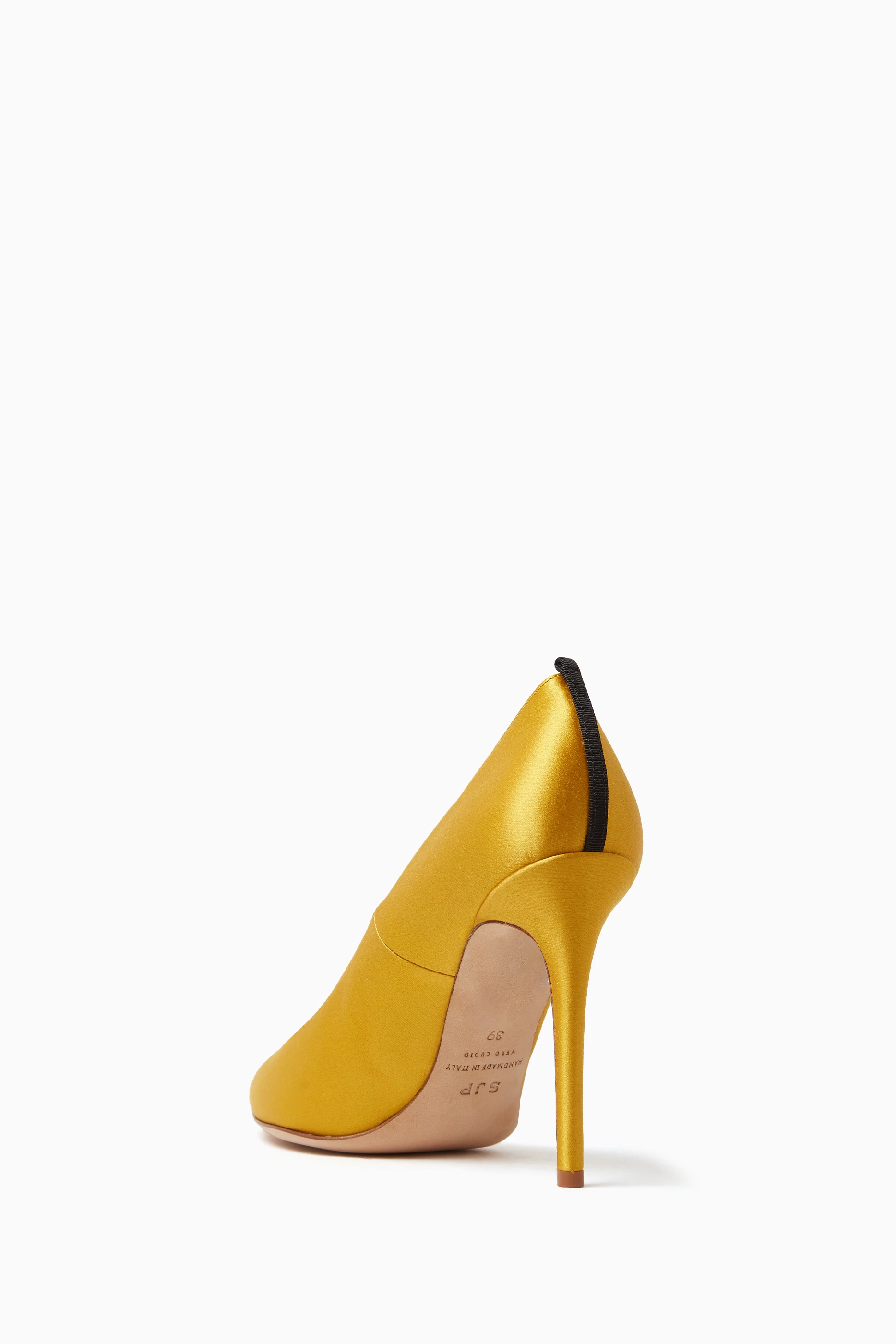 Yellow stilettos store