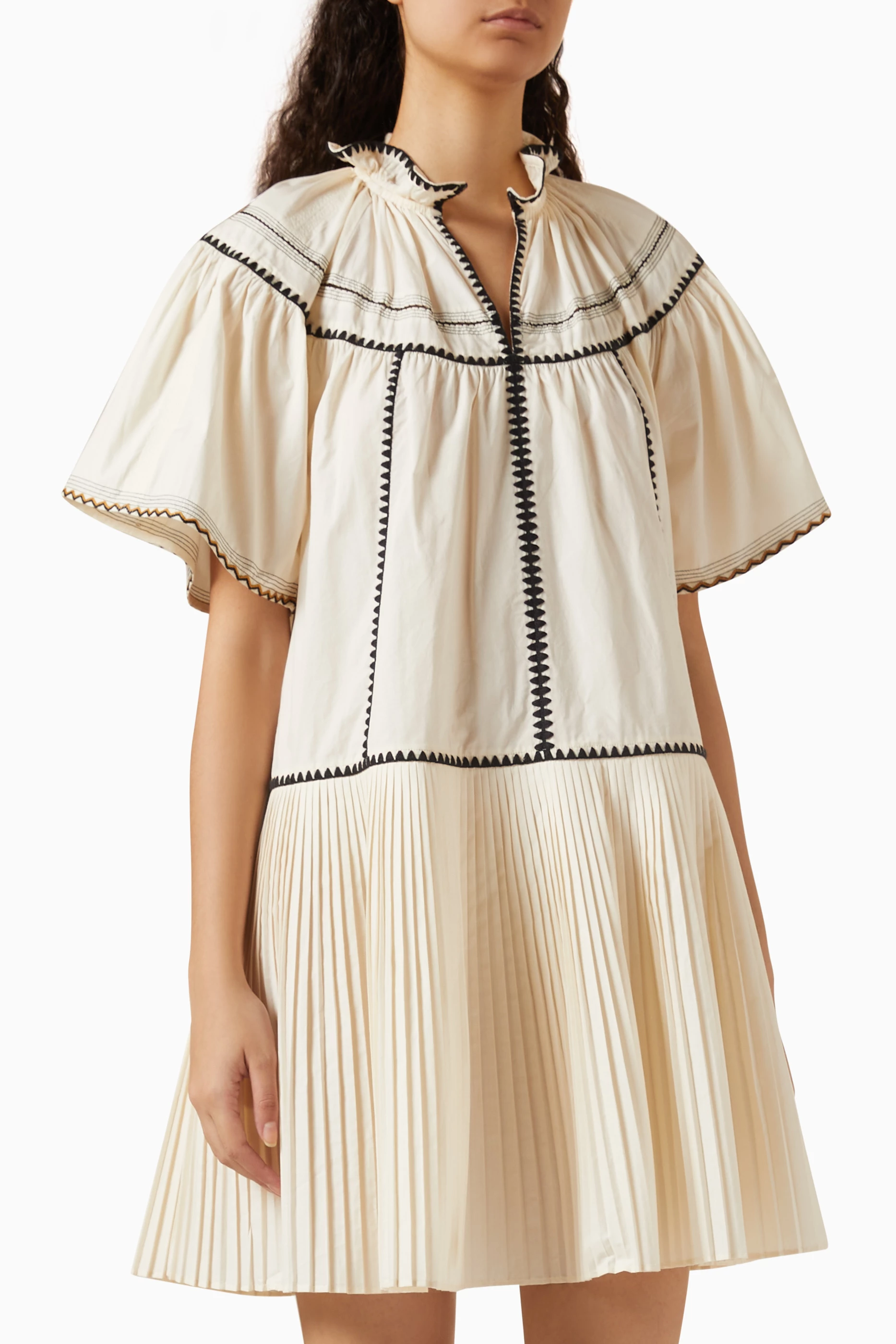 Ulla johnson cheap devi denim dress