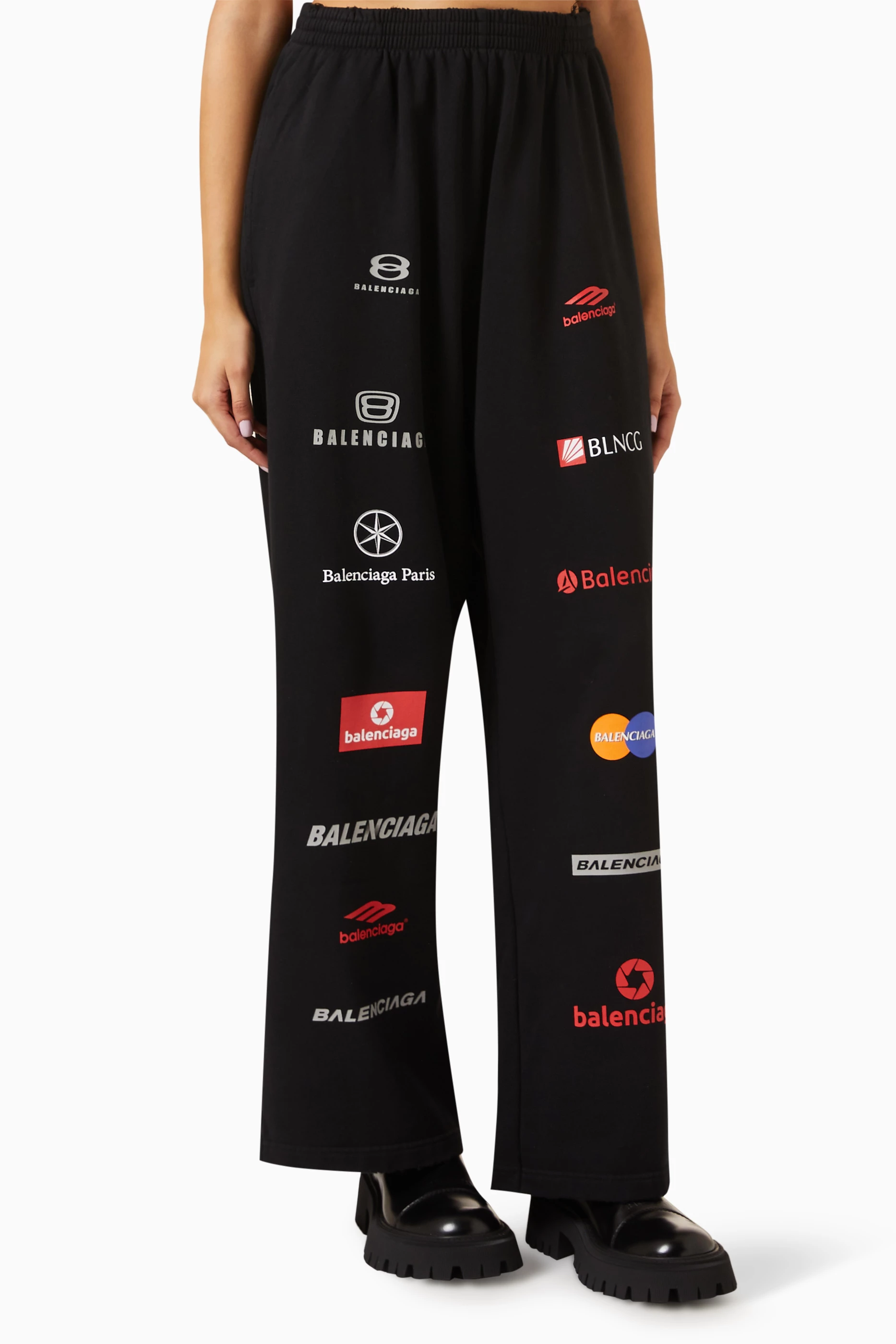 Balenciaga pants womens red sales