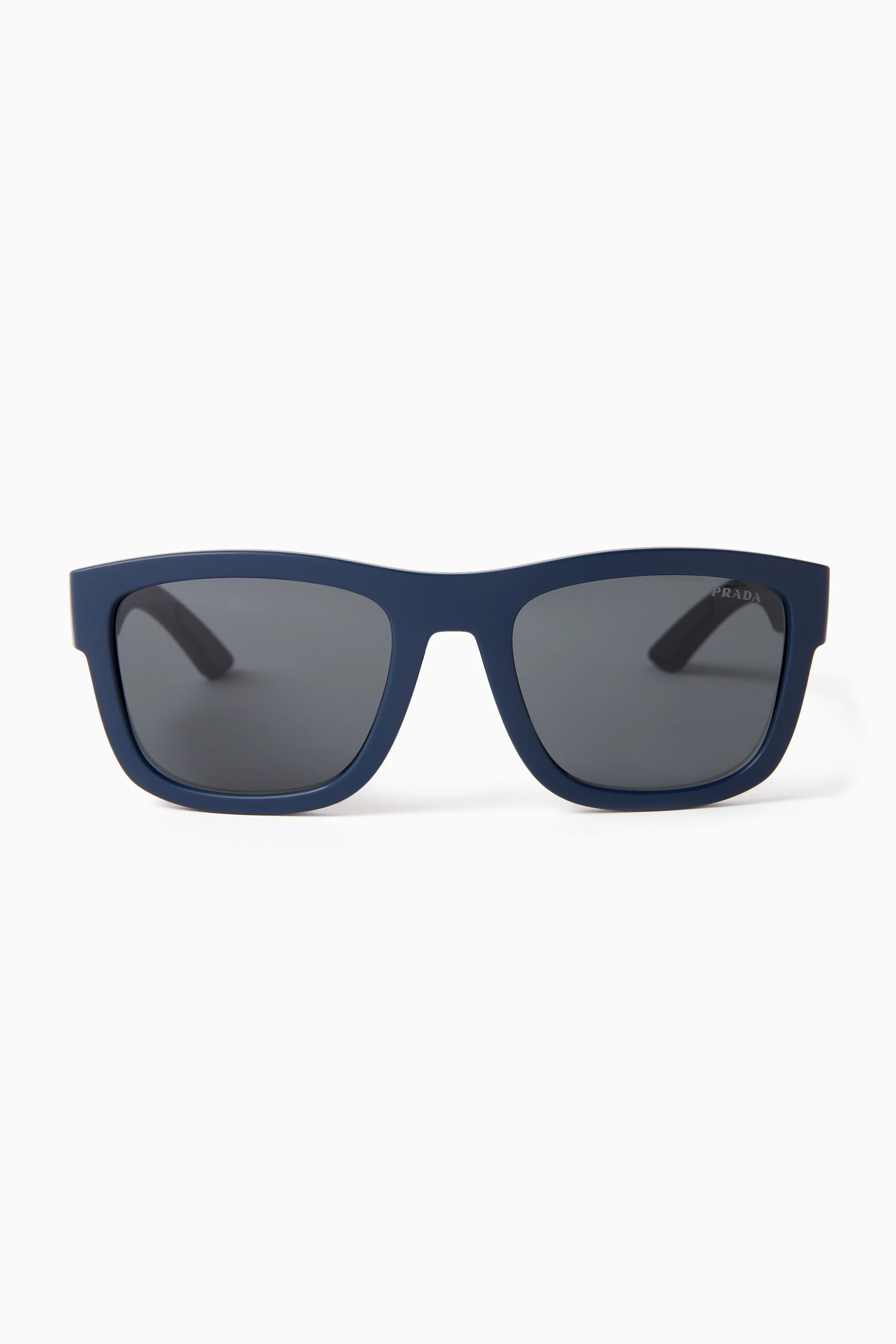 Prada sunglasses men blue deals