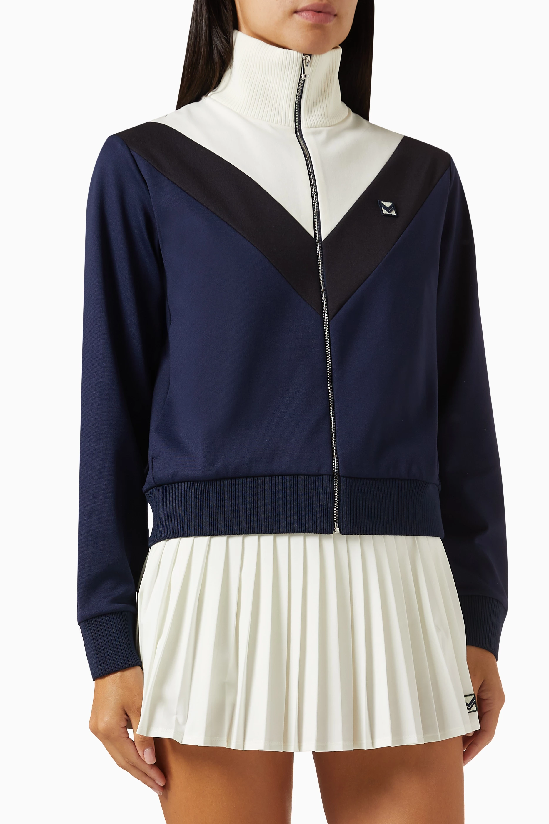 Tory burch clearance banner track jacket