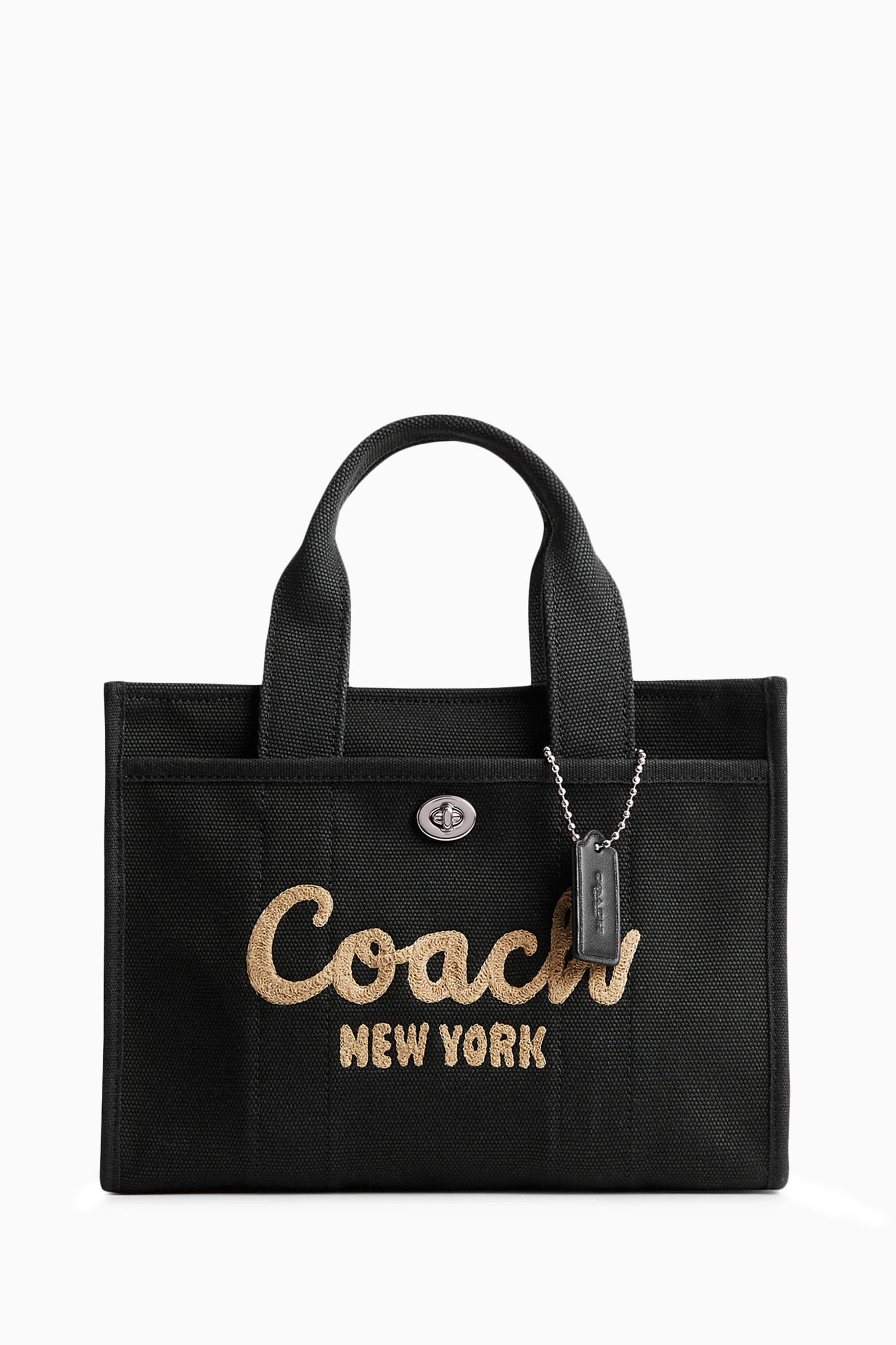Buy Coach Black Cargo 26 Tote Bag in Canvas for Women in UAE Ounass