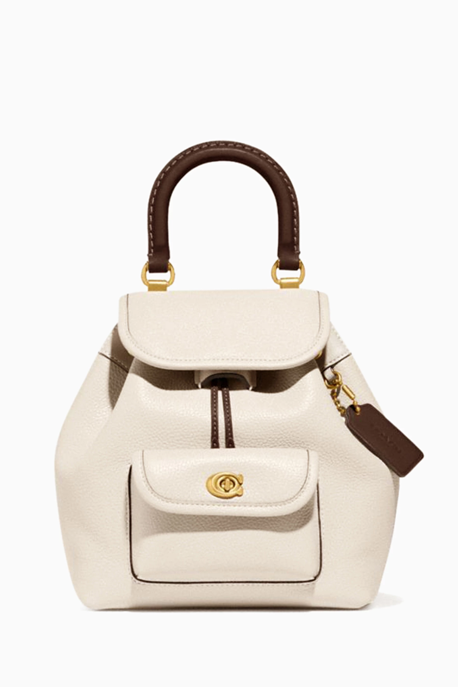 Coach mini sales turnlock rucksack