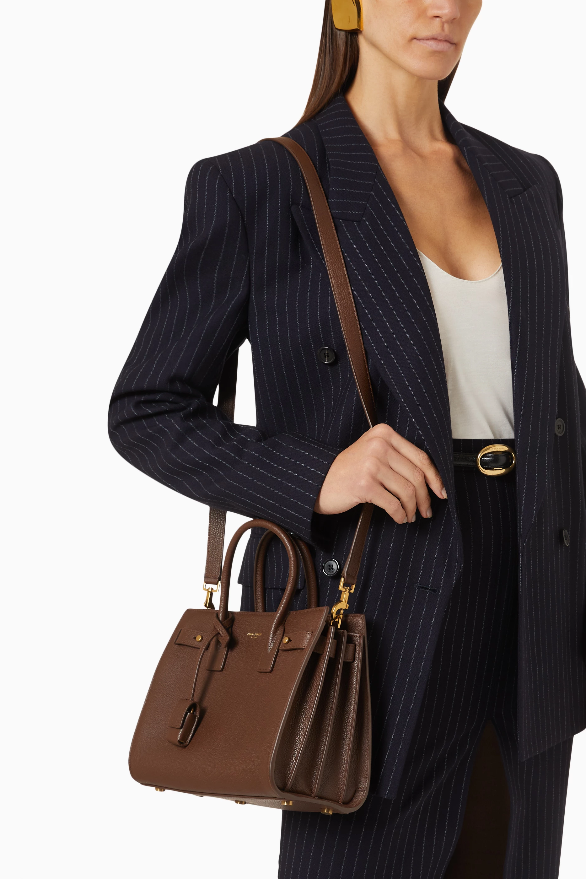Sac de jour new arrivals baby in grained leather