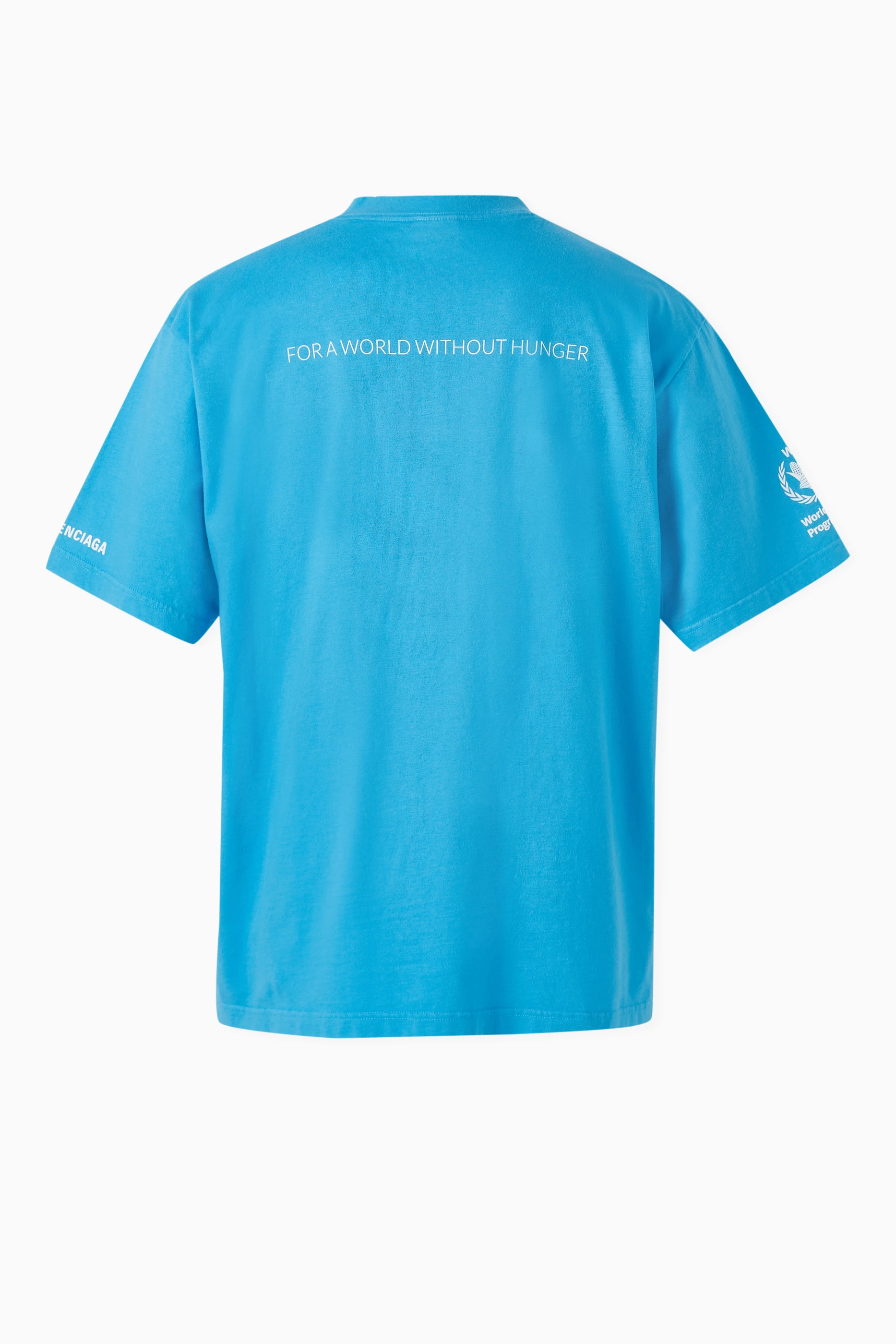 Balenciaga blue shirt on sale