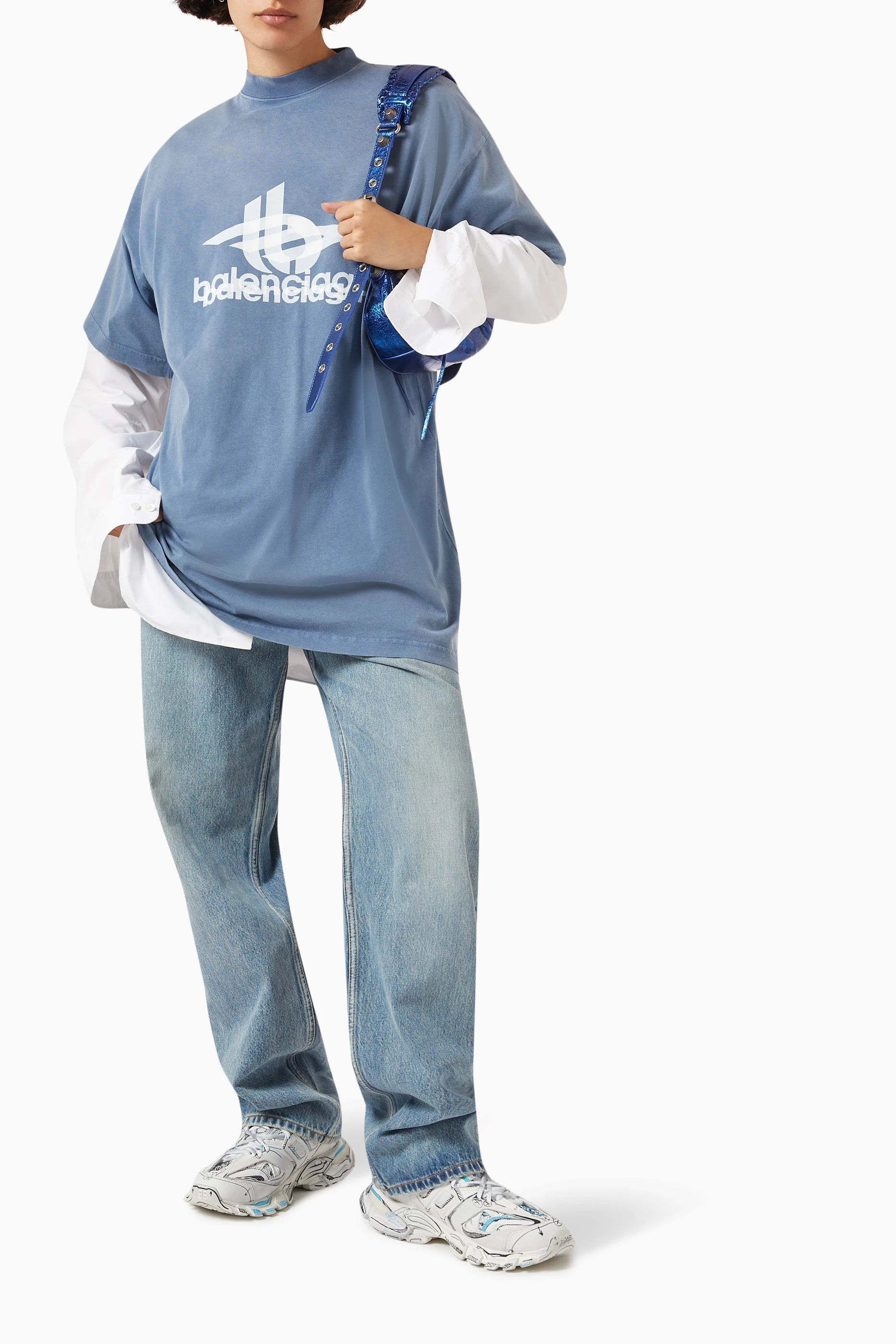 Balenciaga layered shirt outlet