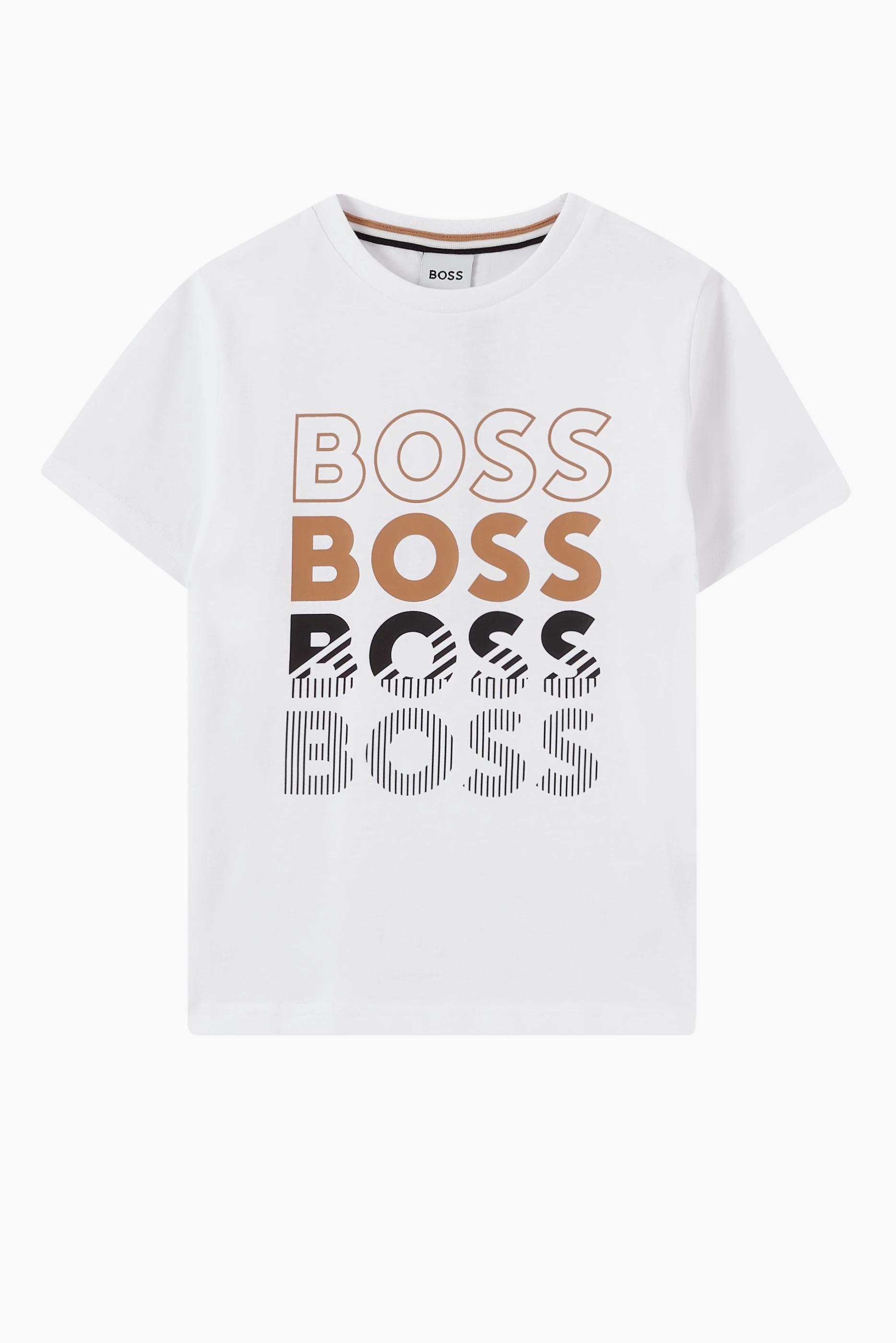 Orange hugo boss tshirt cheap