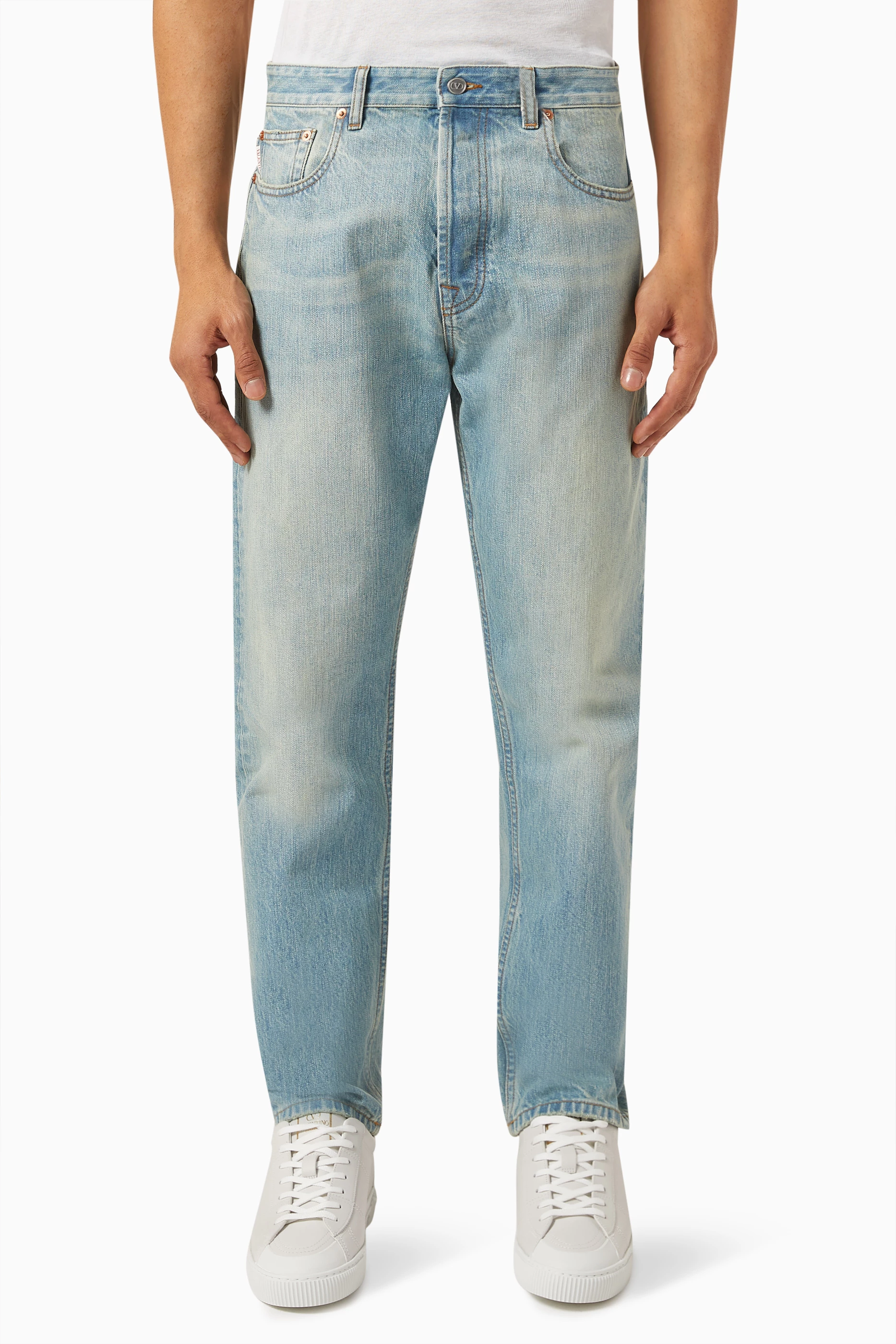Valentino mens jeans store