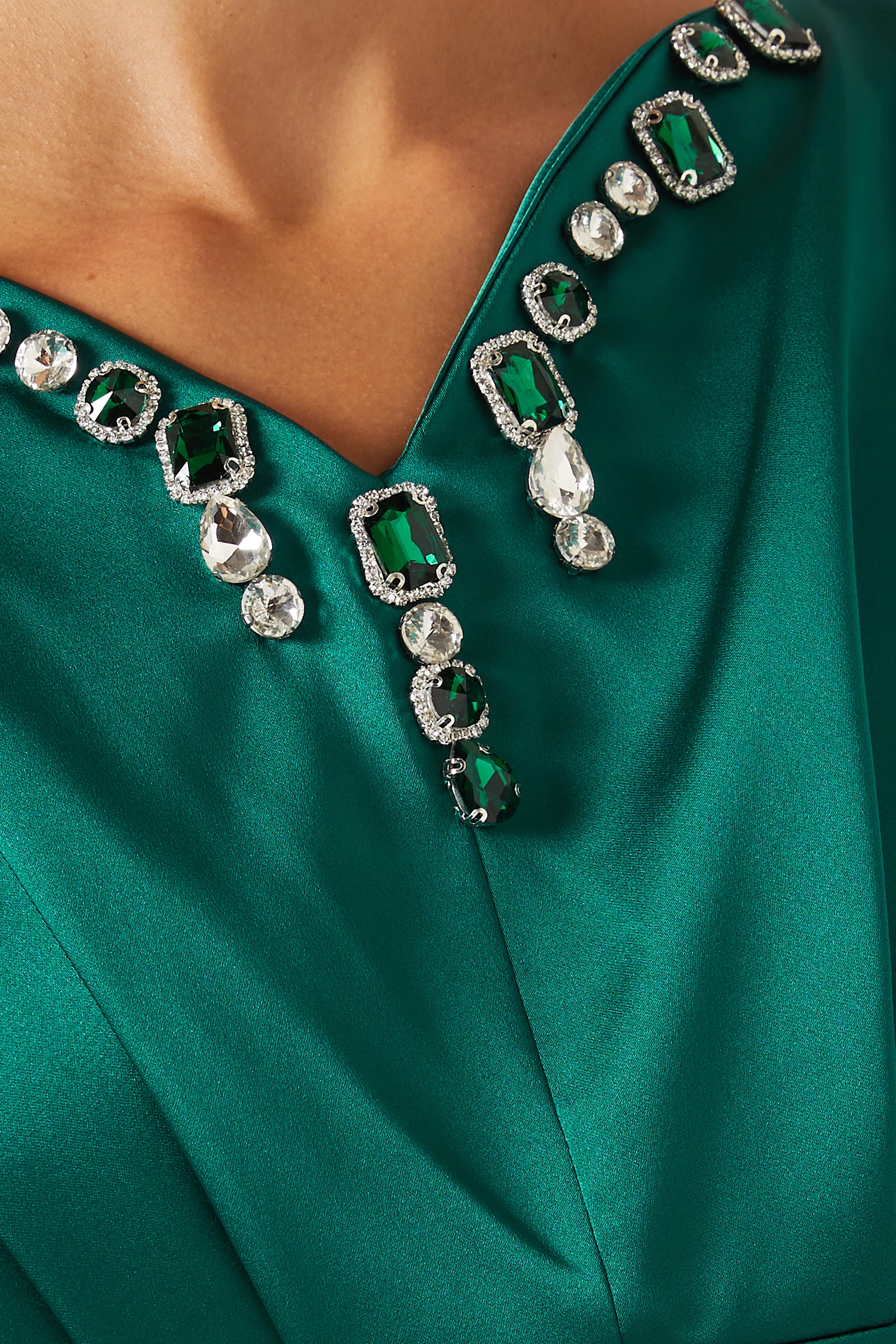 Buy Shree Radhe Fashion Textile Women for Gown (Medium, Light Green) at