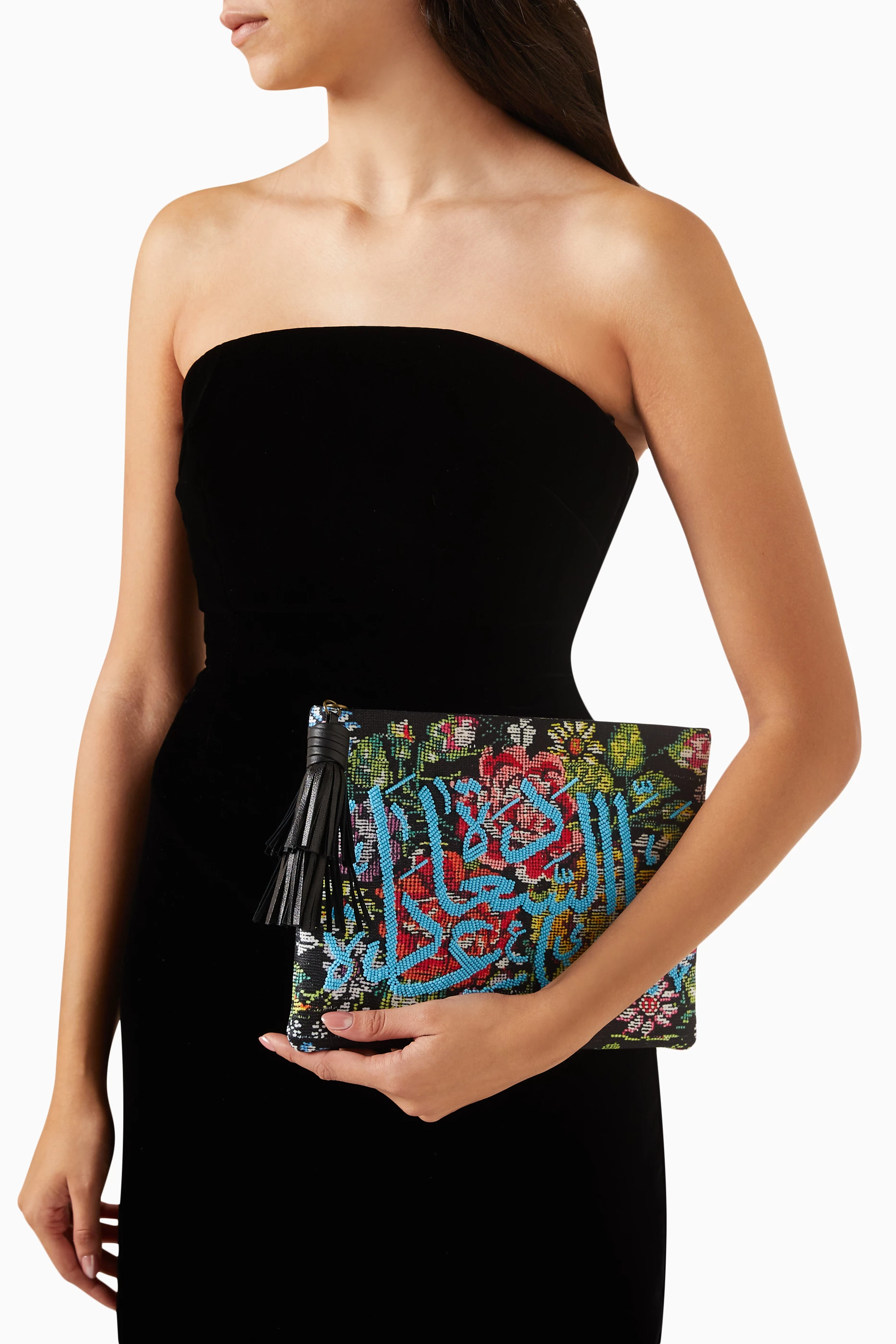 Canvas clutch discount