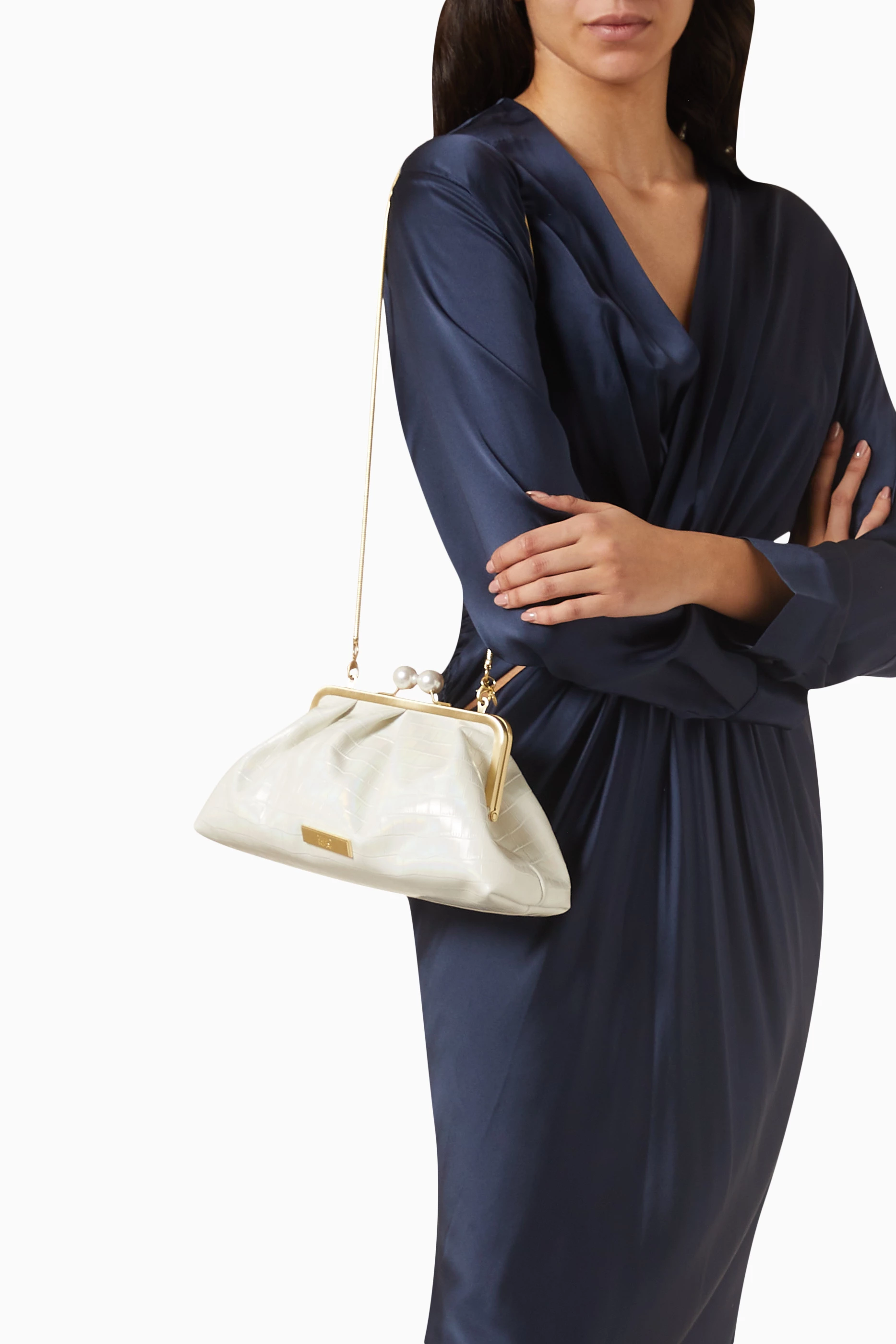 Zac posen discount clutch bag