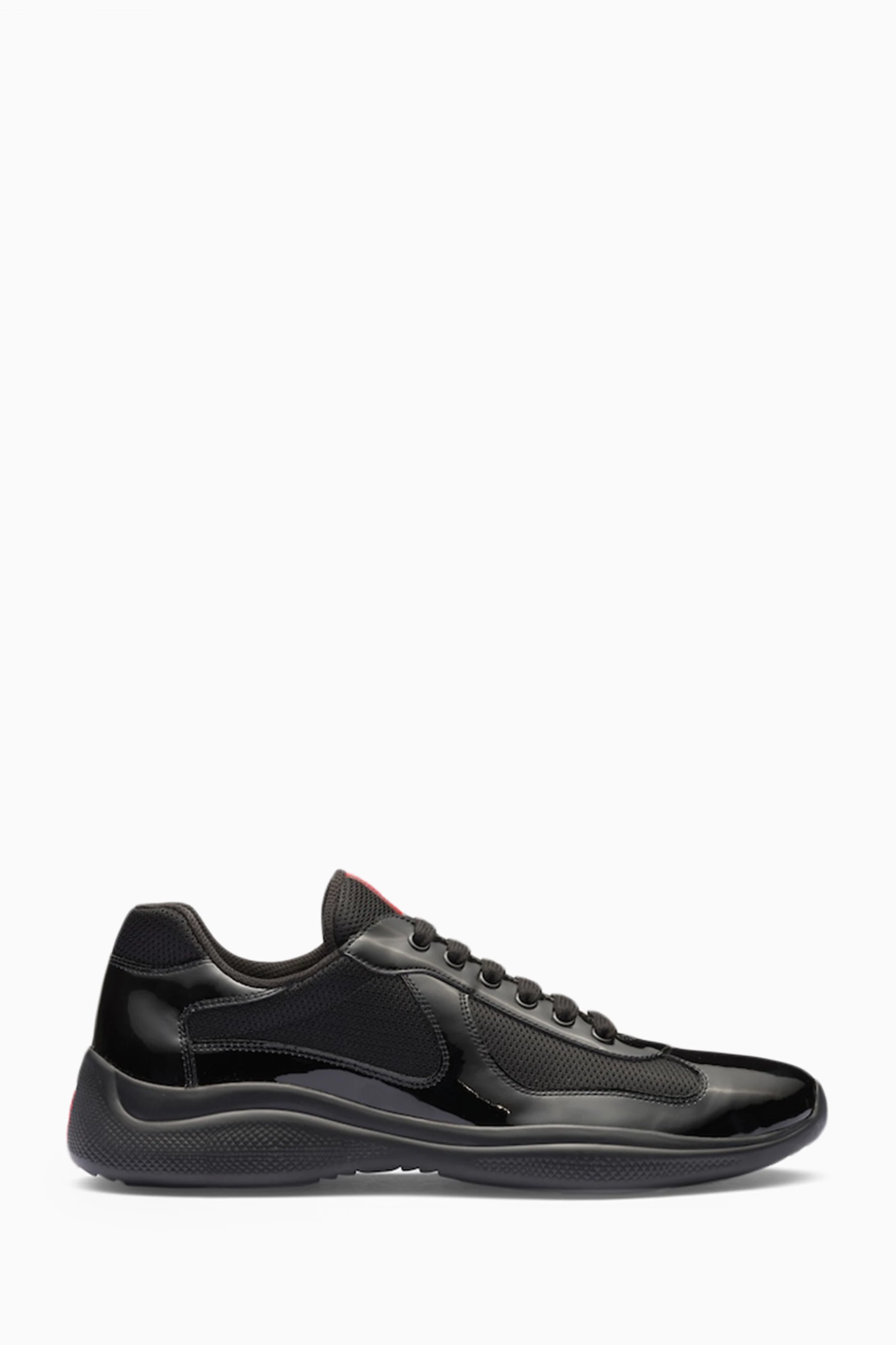 Prada americas cup patent leather sneakers online