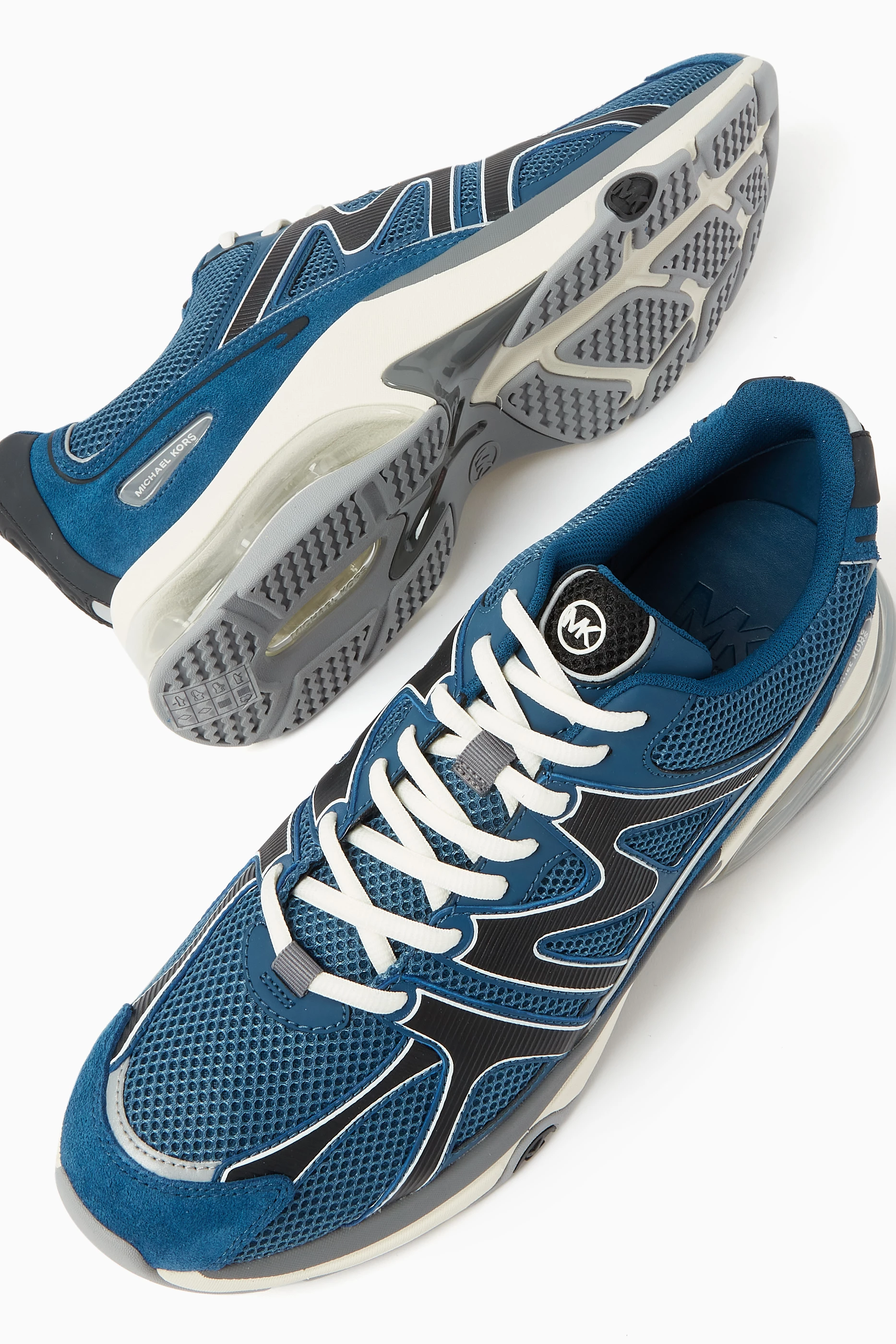 Michael kors cheap navy blue sneakers