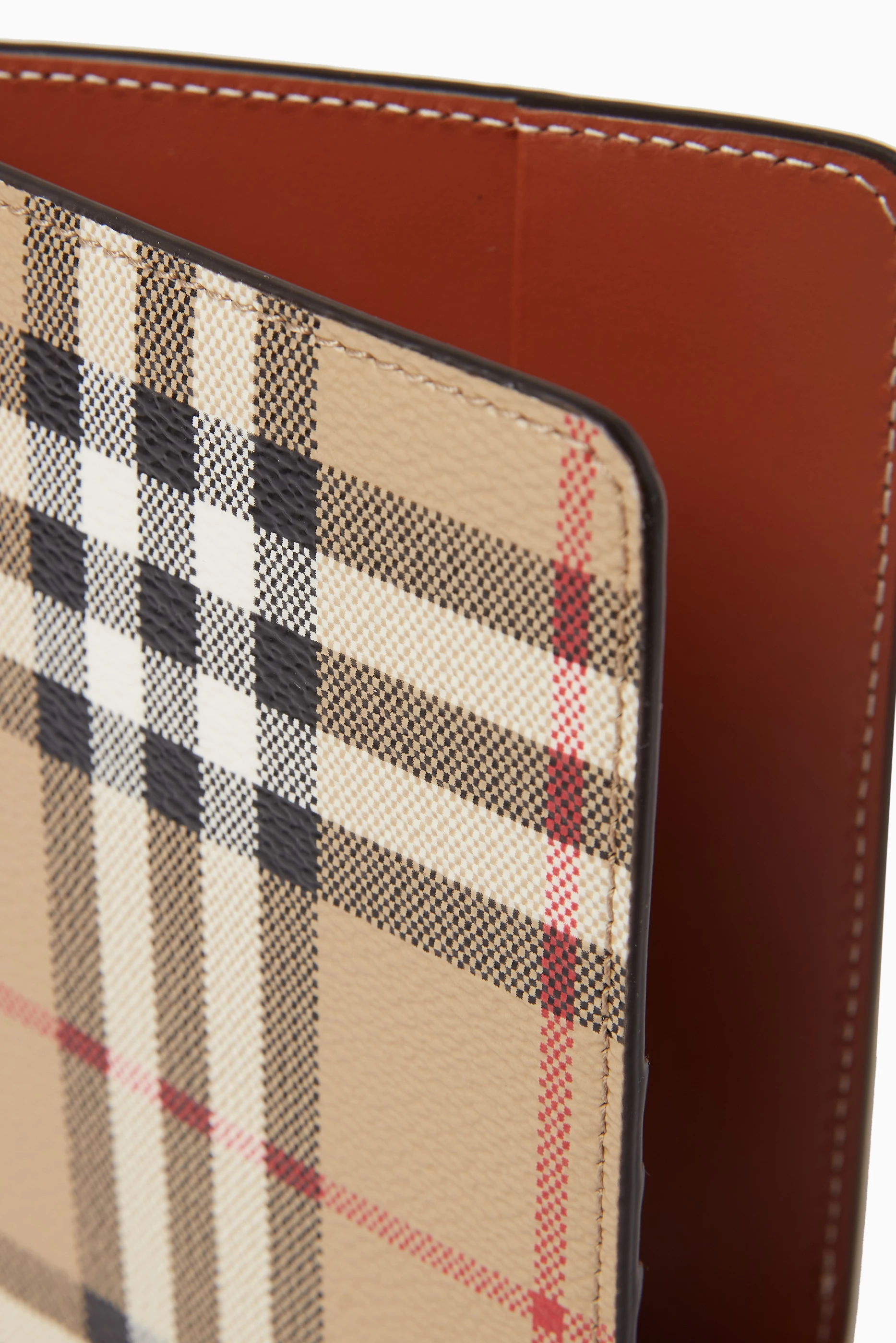 Burberry mens passport holder hot sale