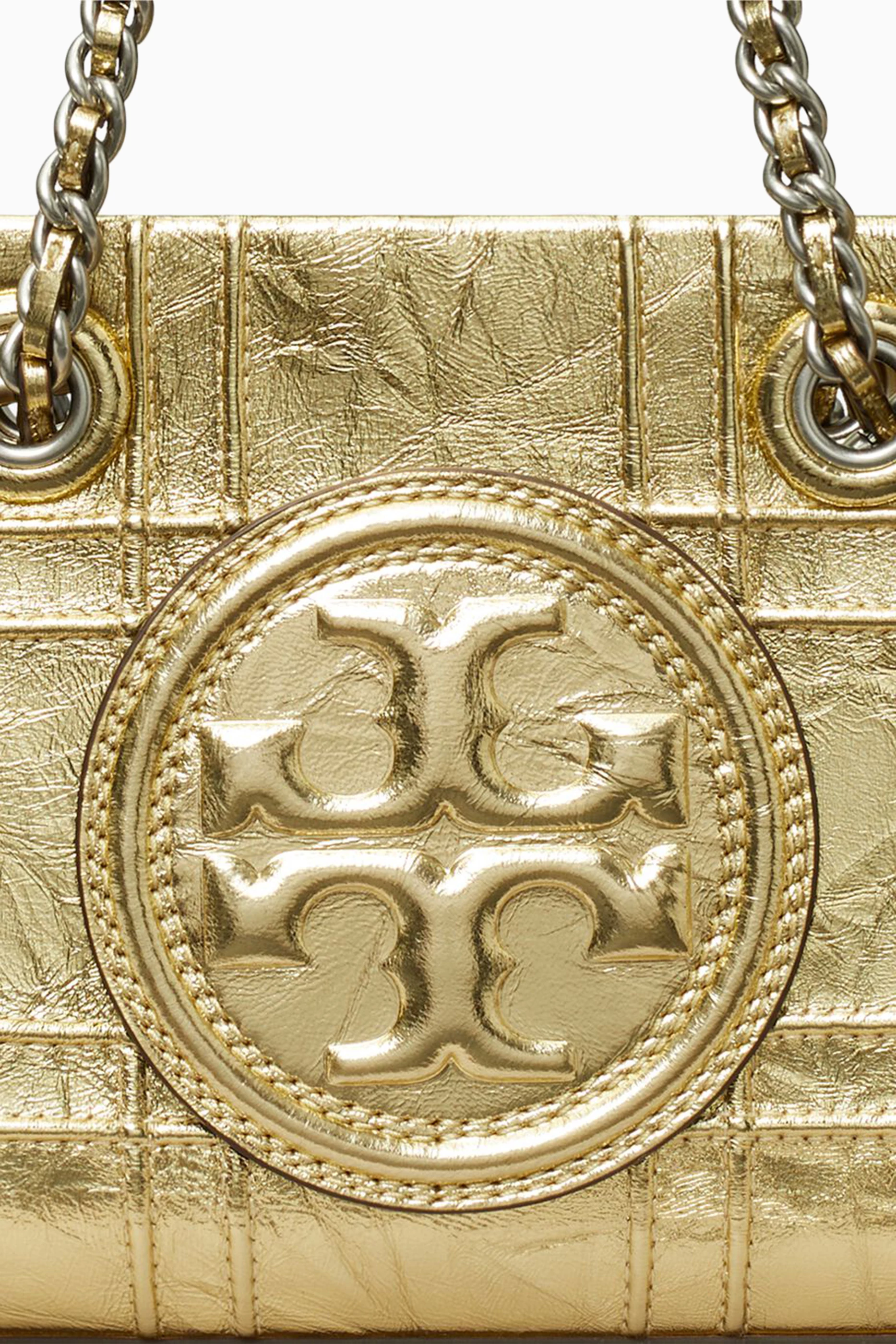 Tory burch bag with gold chain store