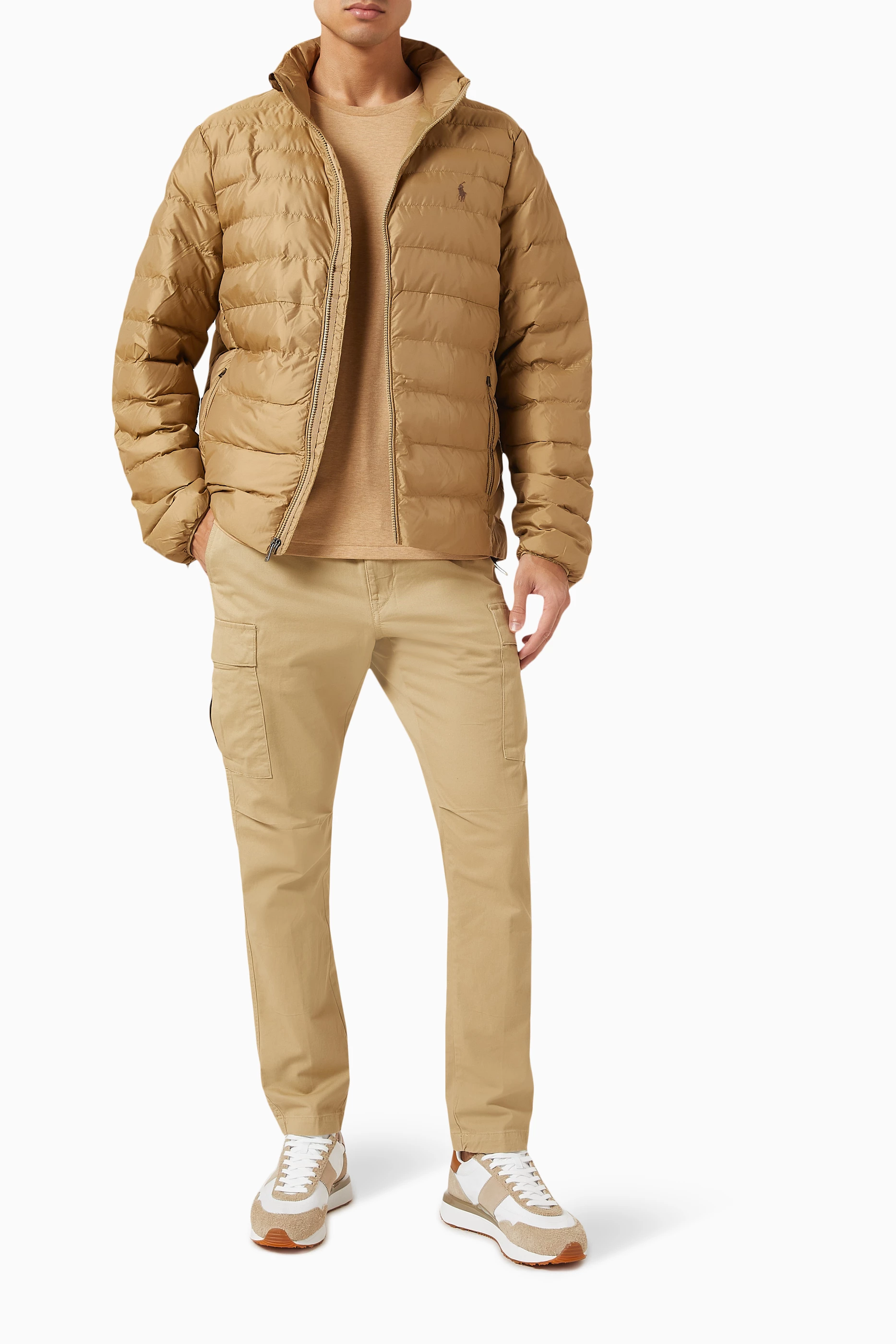 Packable nylon jacket sale