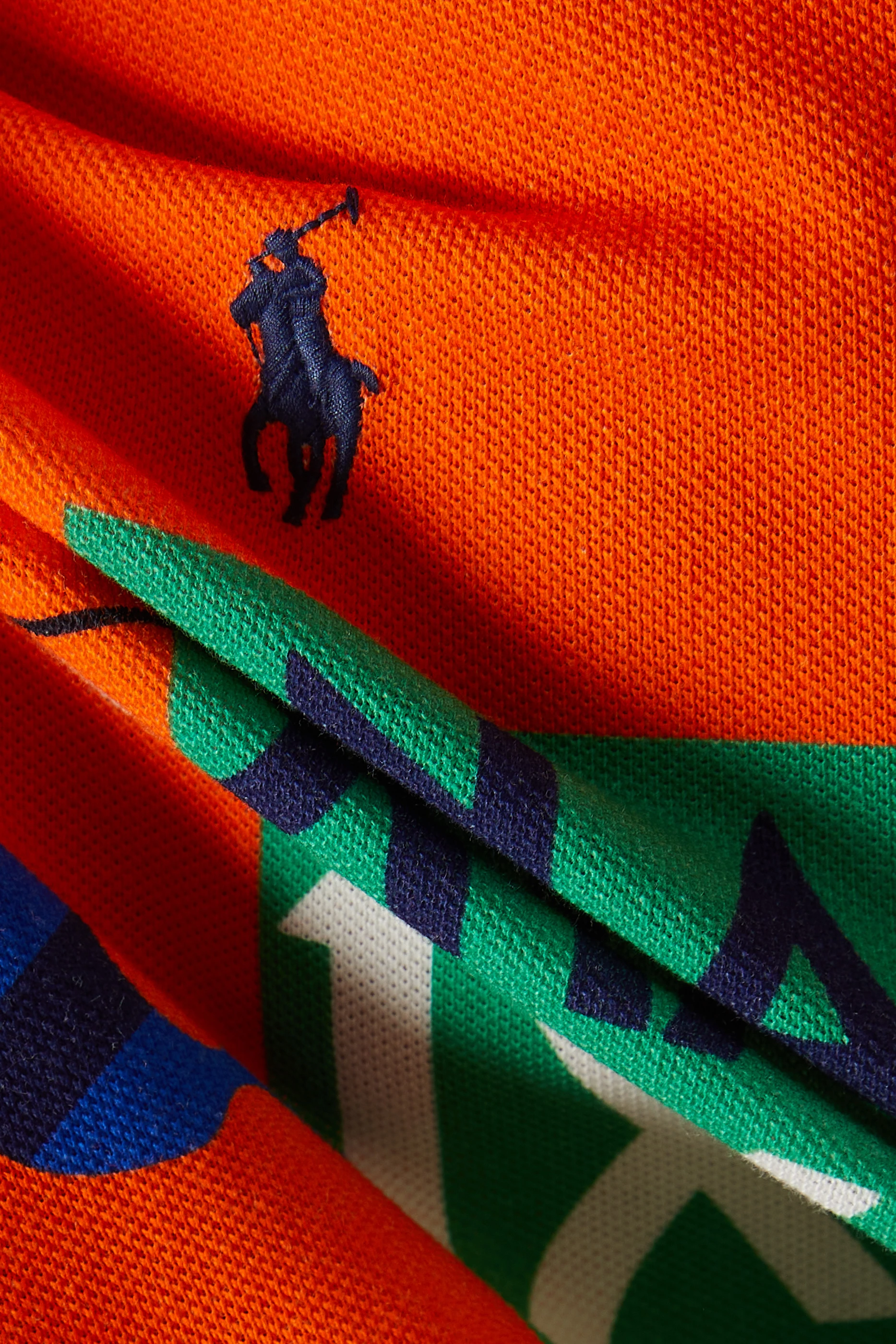 Orange and blue sales ralph lauren shirt