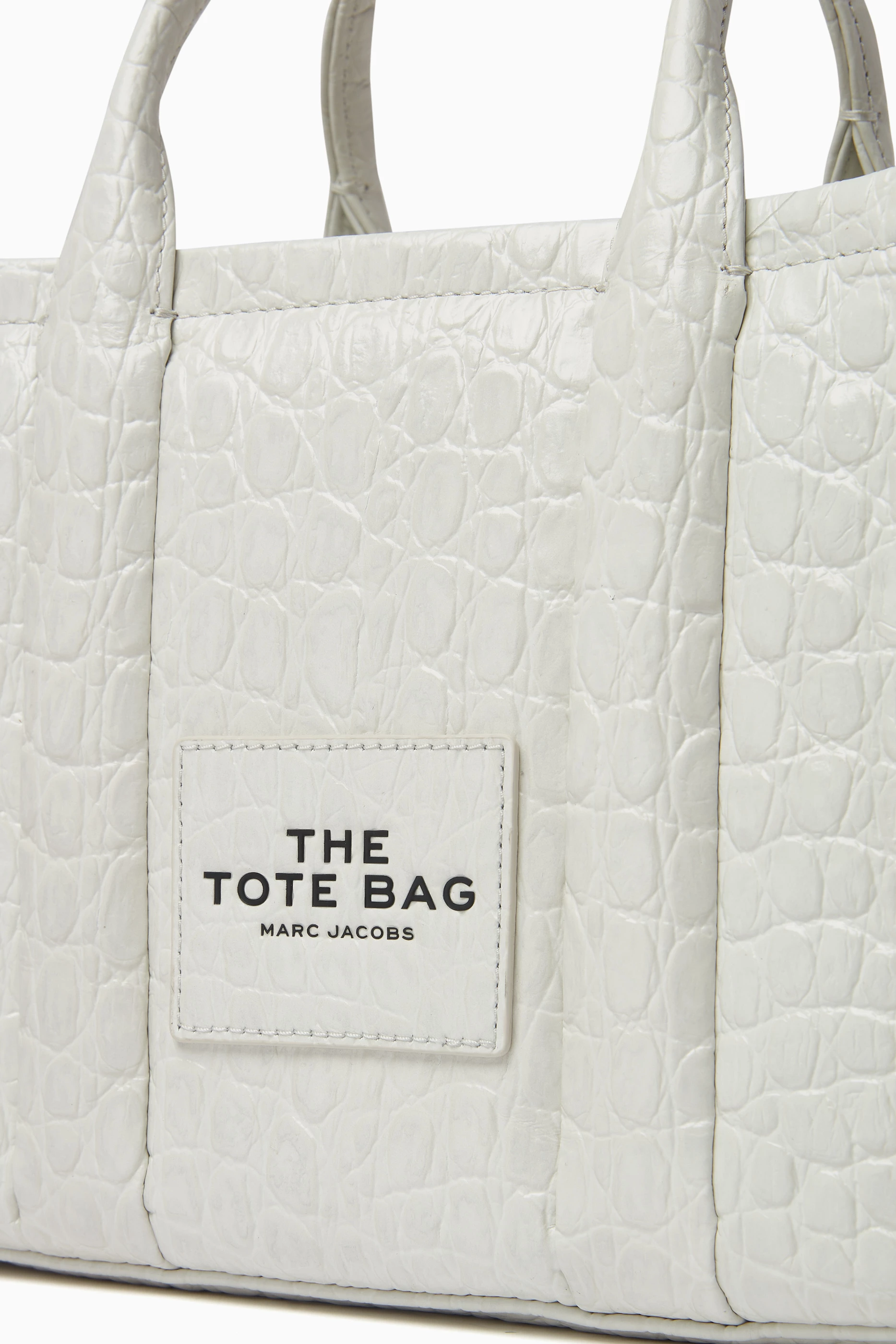 Small white online tote bag