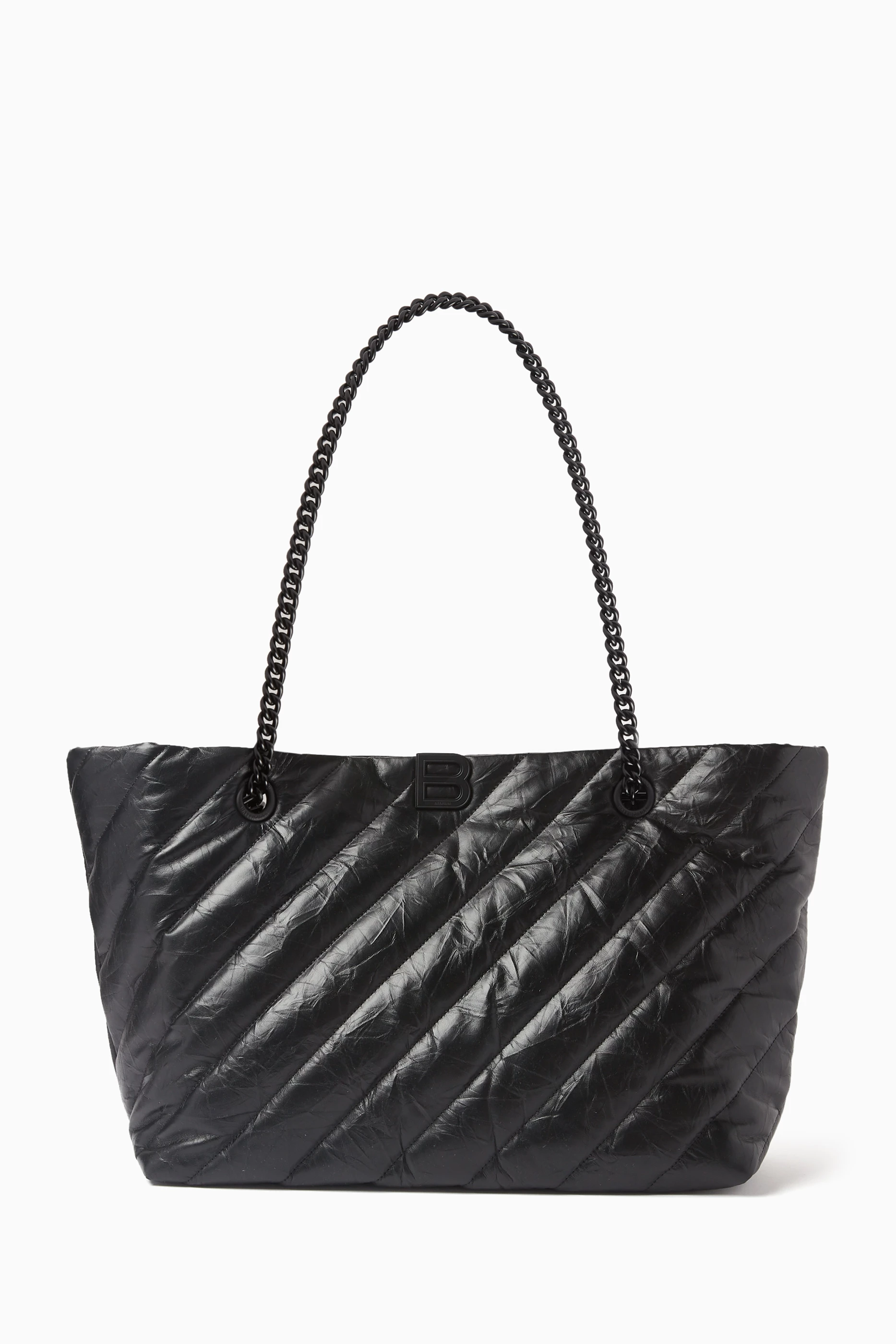 All black handbag top