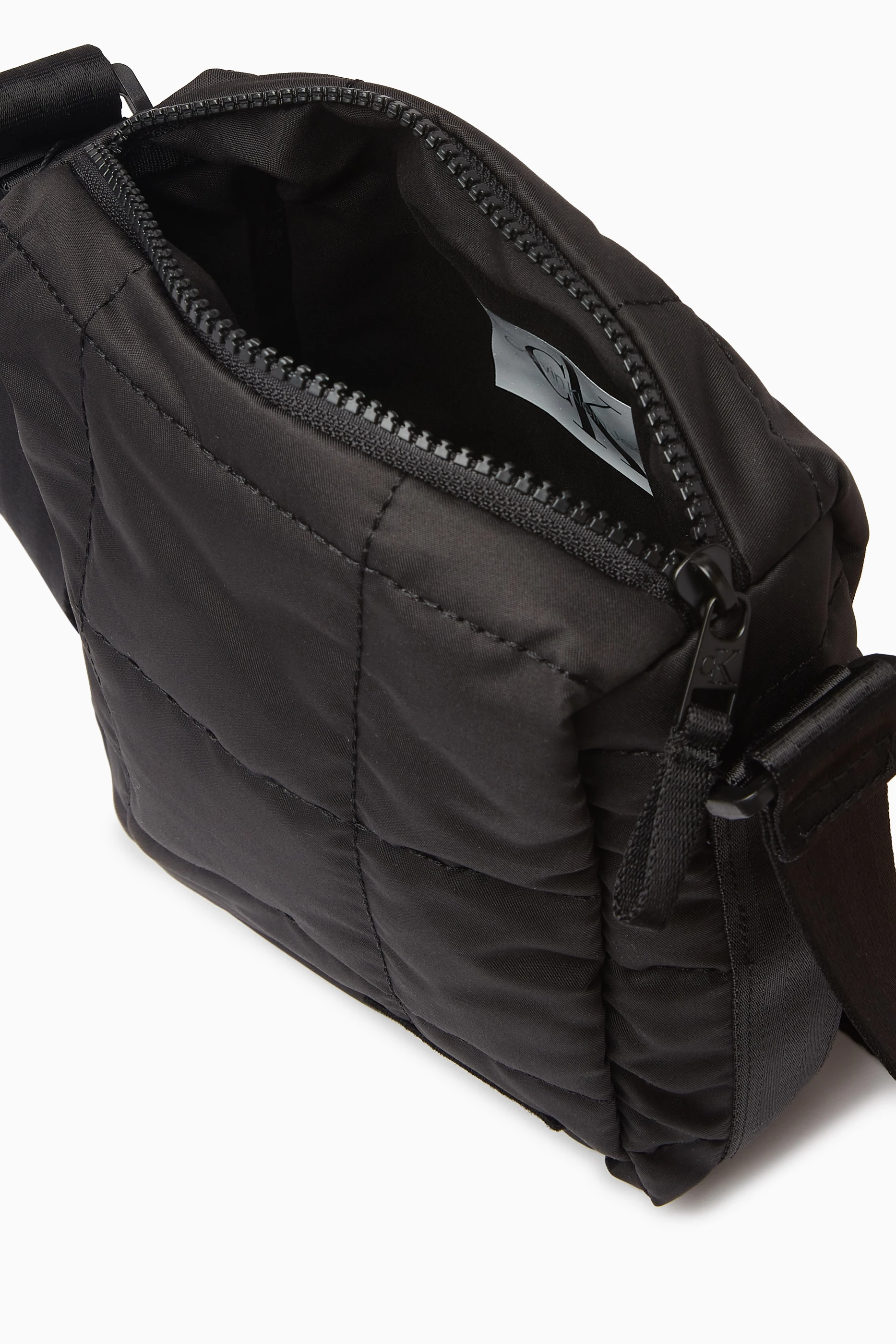 Calvin klein nylon crossbody black store