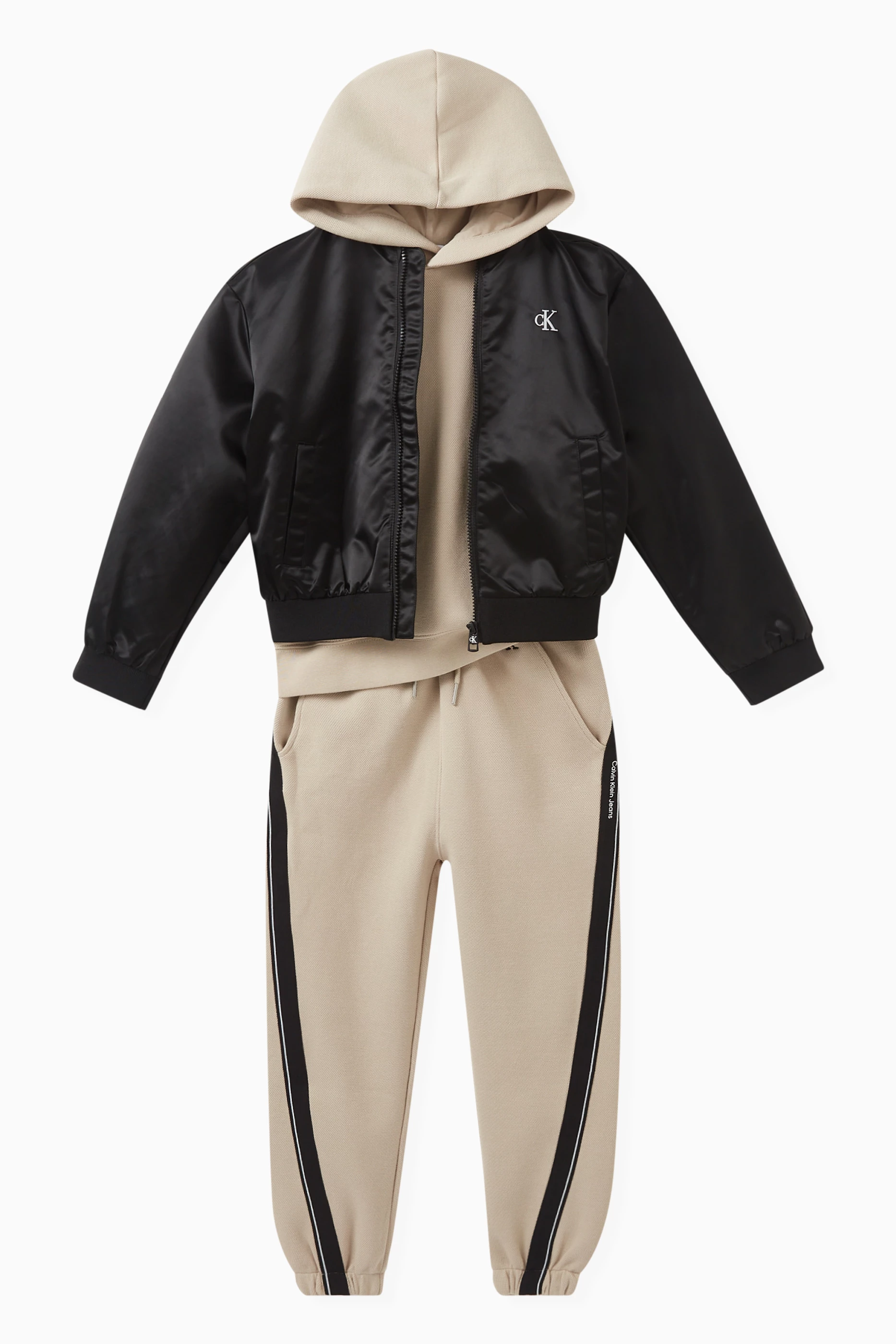 Calvin klein nylon bomber jacket online